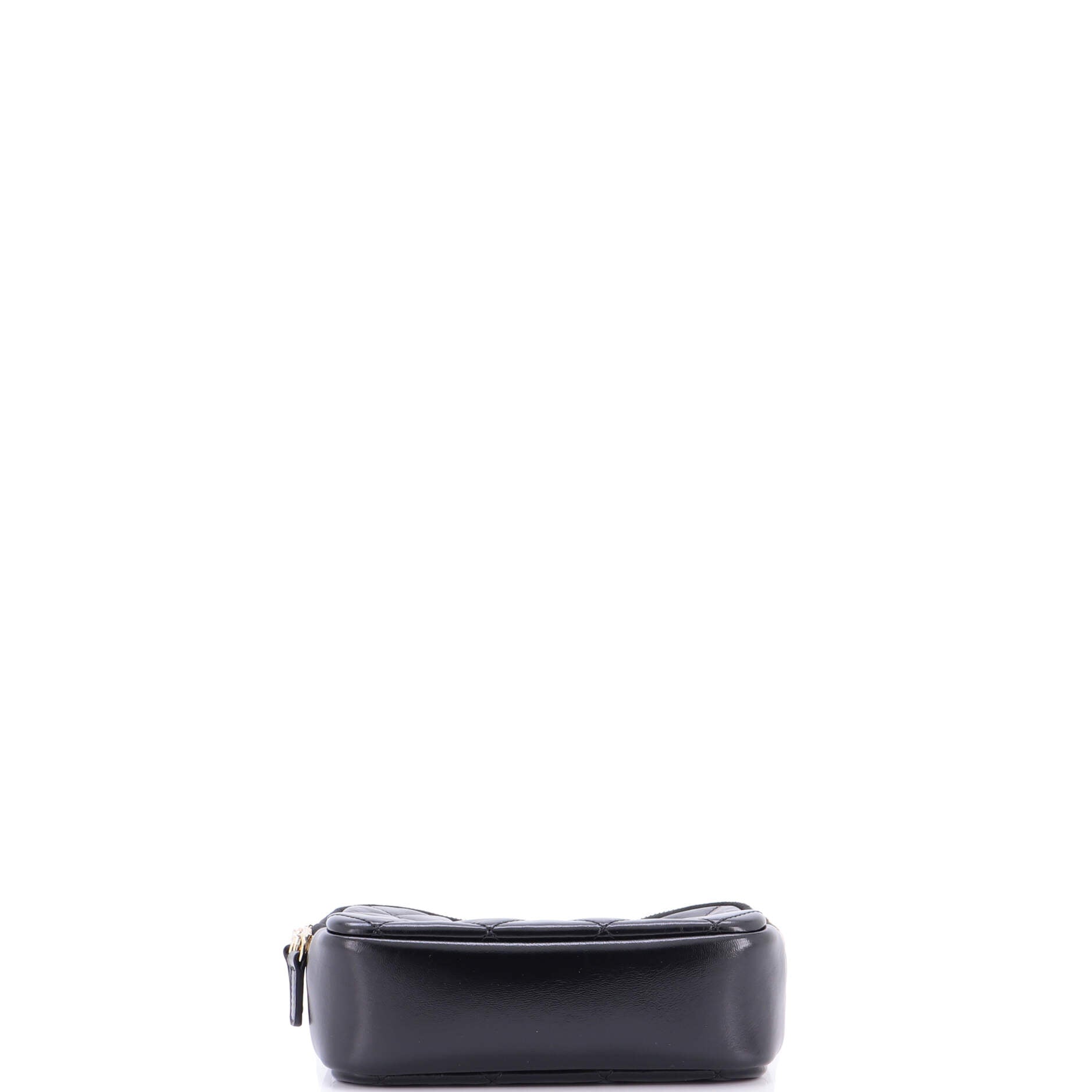 Coco Trip Vanity Case Quilted Shiny Lambskin