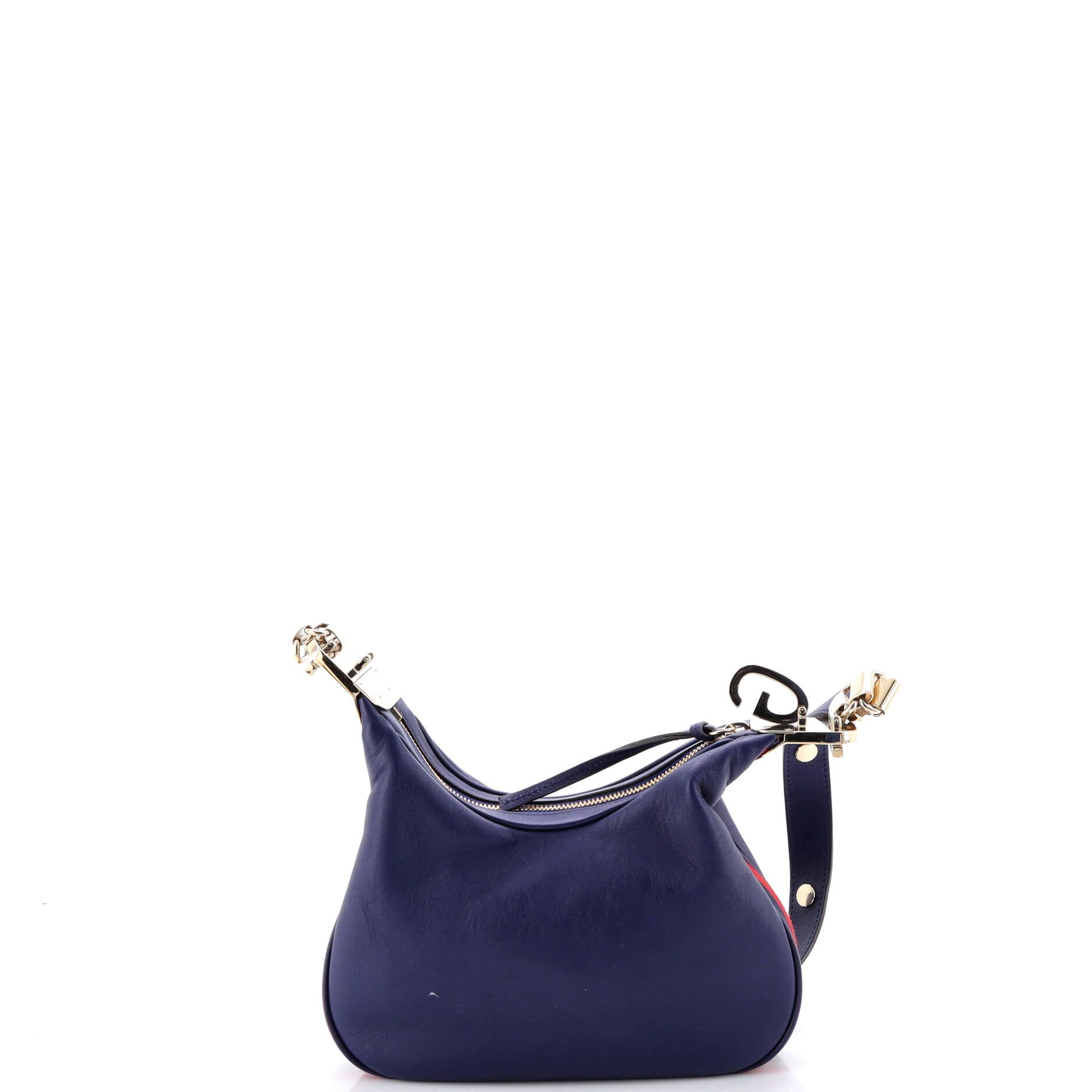 Attache Shoulder Bag Leather Small