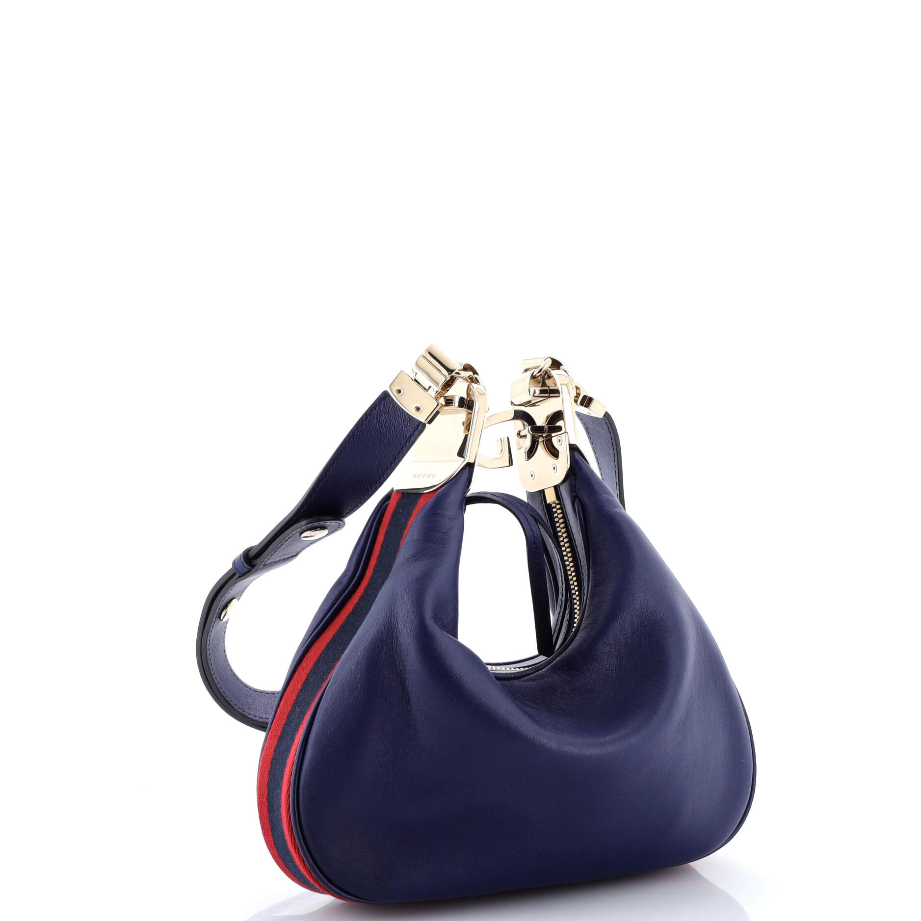 Attache Shoulder Bag Leather Small