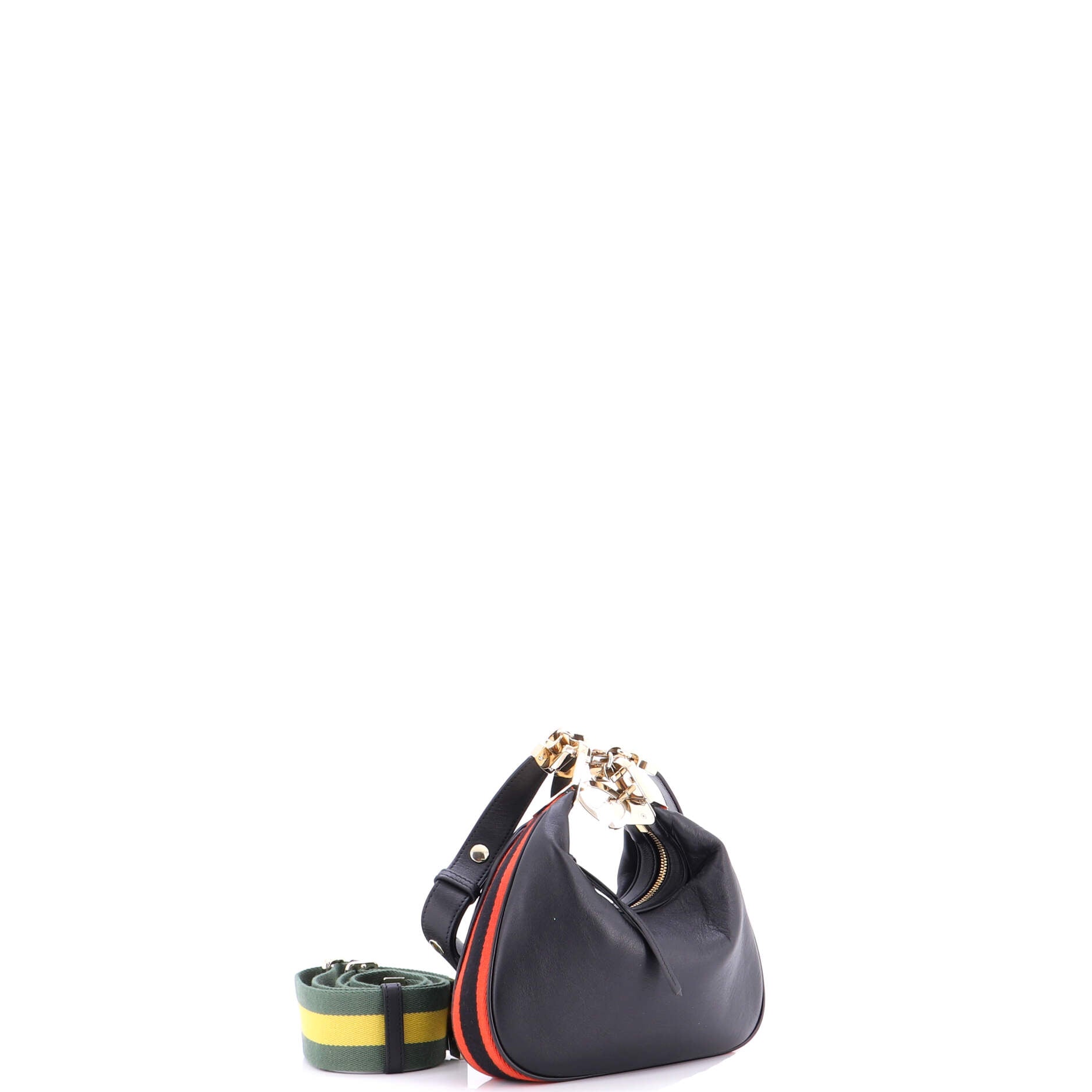 Attache Shoulder Bag Leather Small