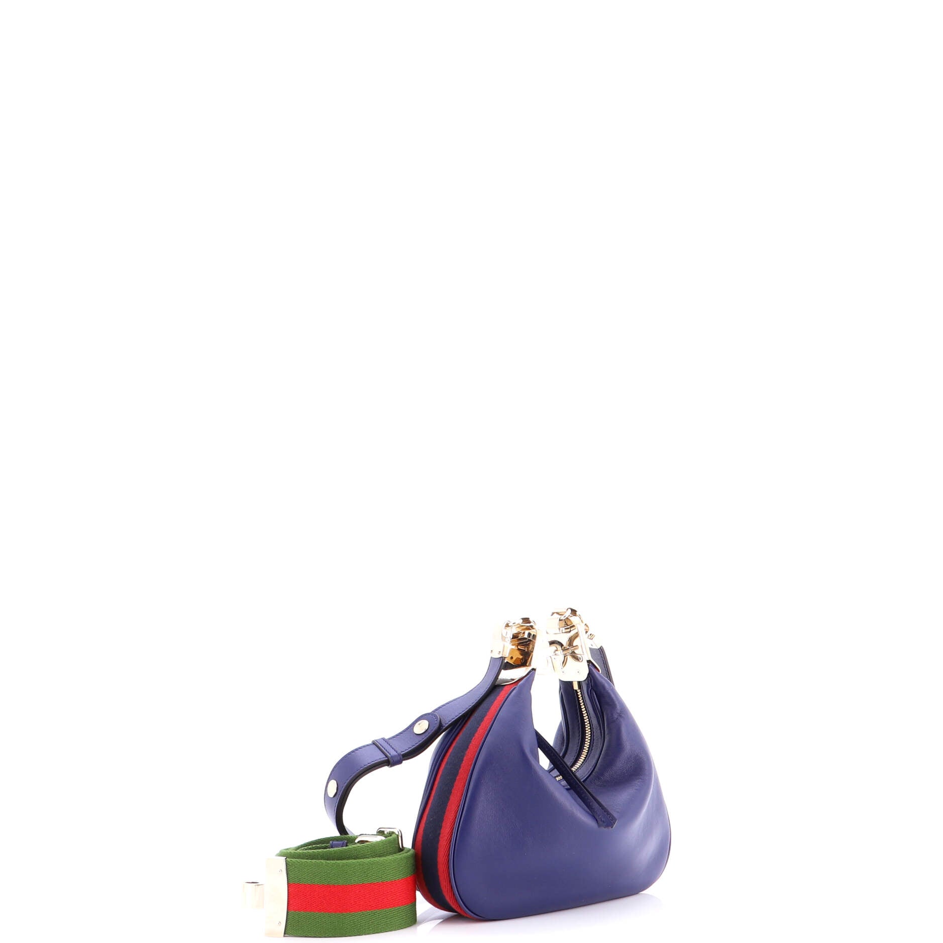 Attache Shoulder Bag Leather Small