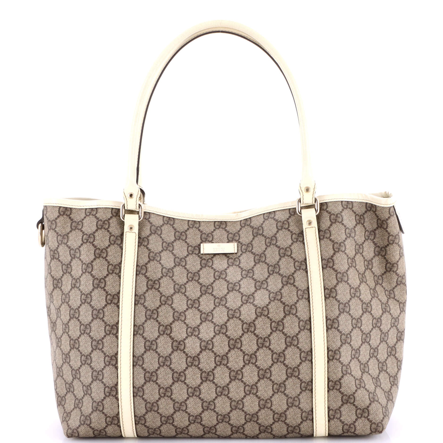 Joy Tote GG Coated Canvas with Leather Medium