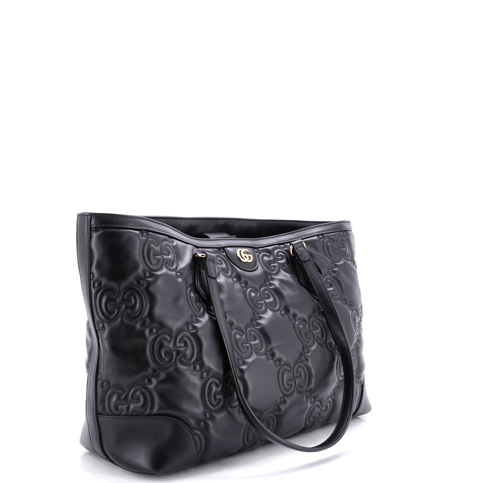 Ophidia Open Tote GG Matelasse Leather Medium