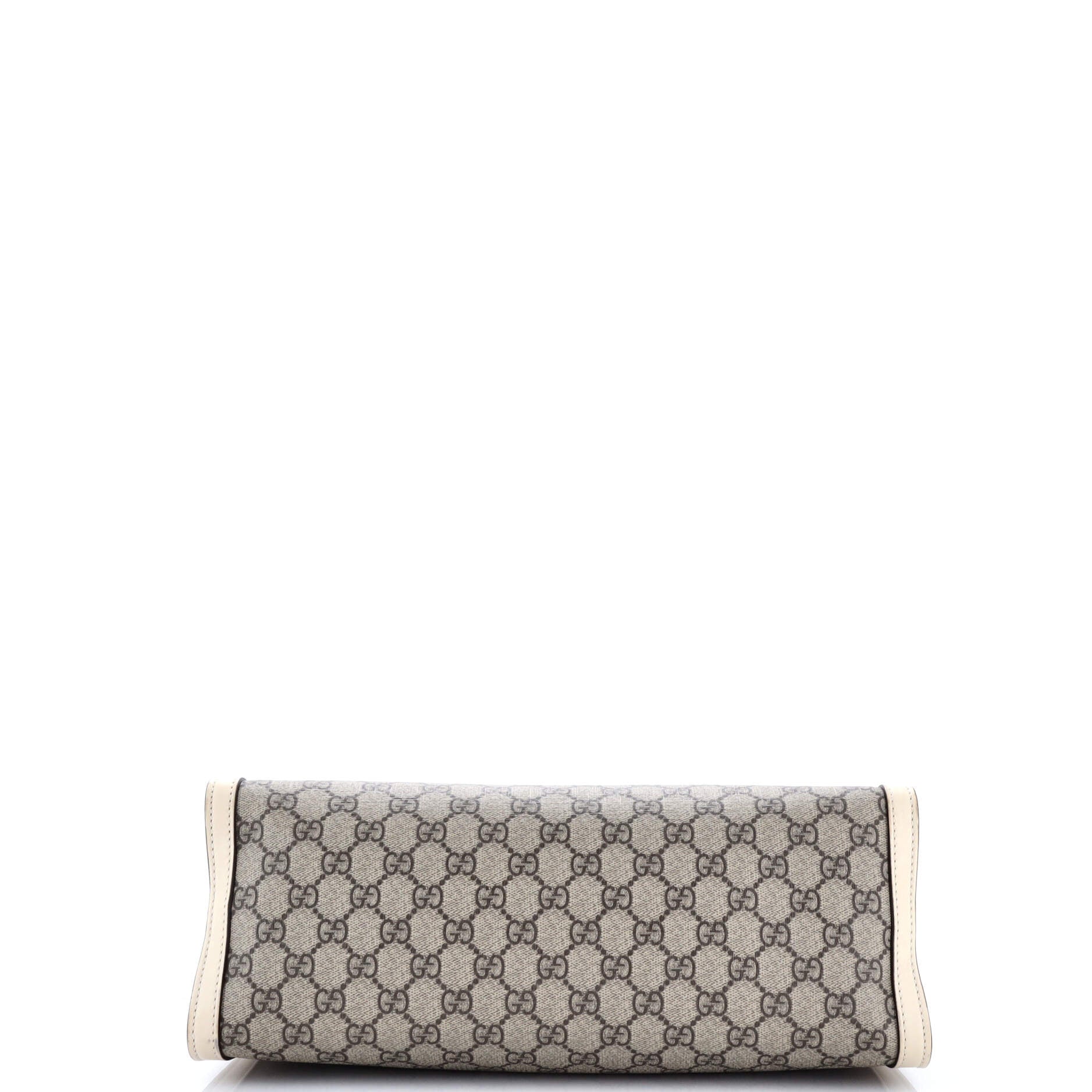 Padlock Chain Tote GG Coated Canvas with Leather Medium