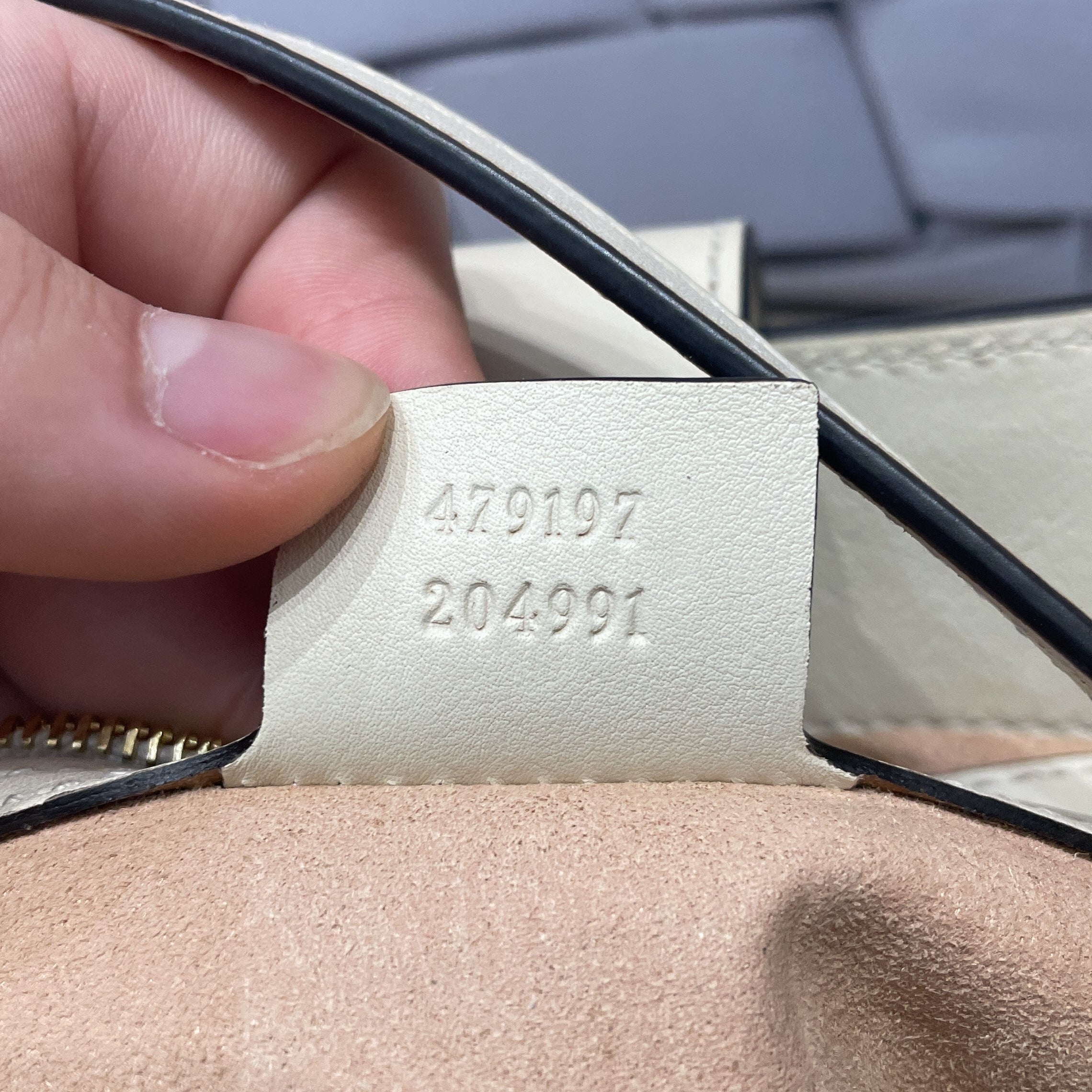 Padlock Chain Tote GG Coated Canvas with Leather Medium