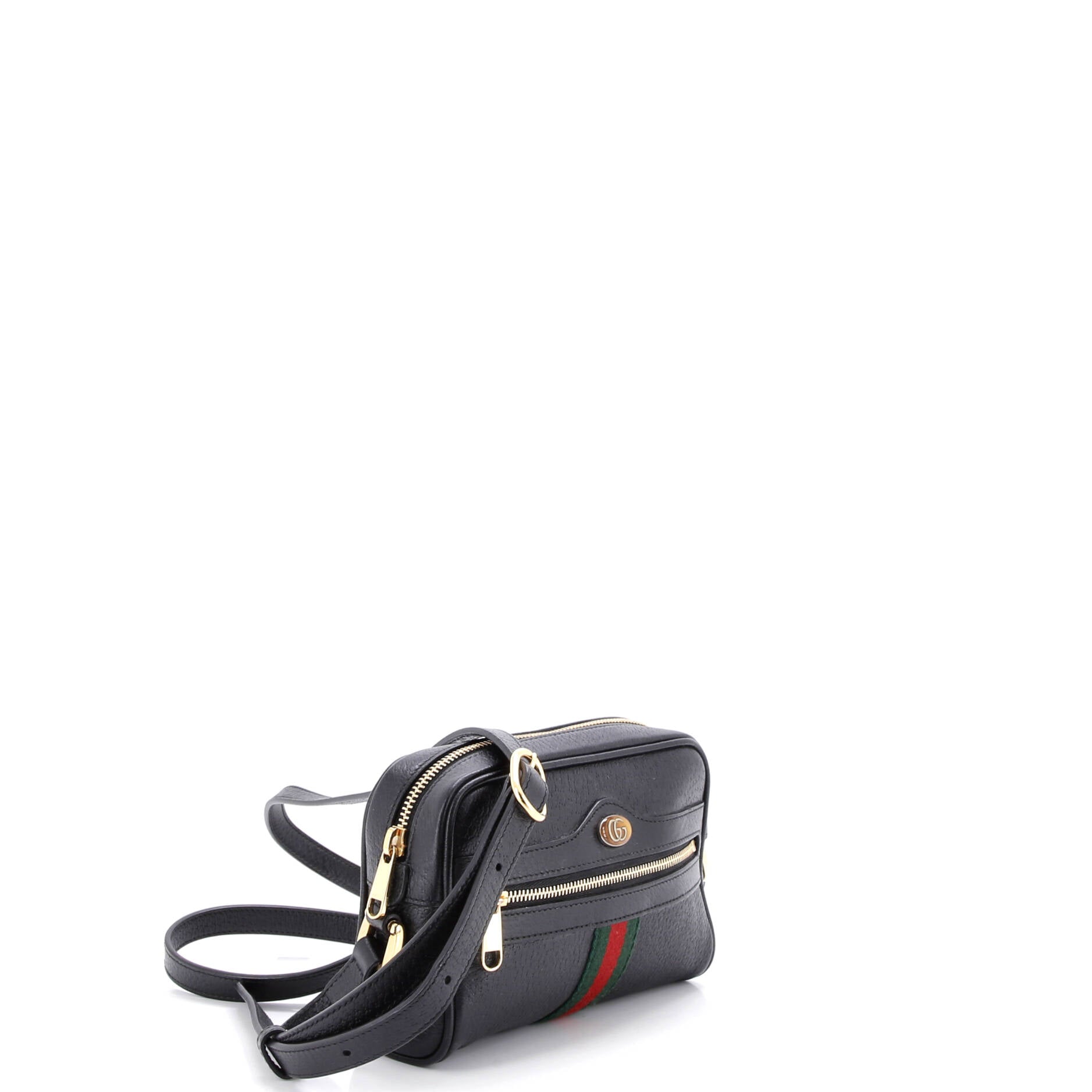 Ophidia Shoulder Bag Leather Mini