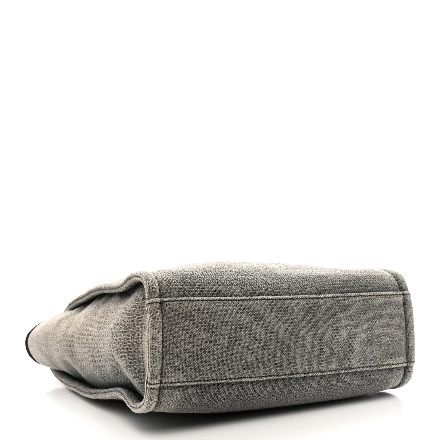 Canvas Mini Deauville Tote Dark Grey