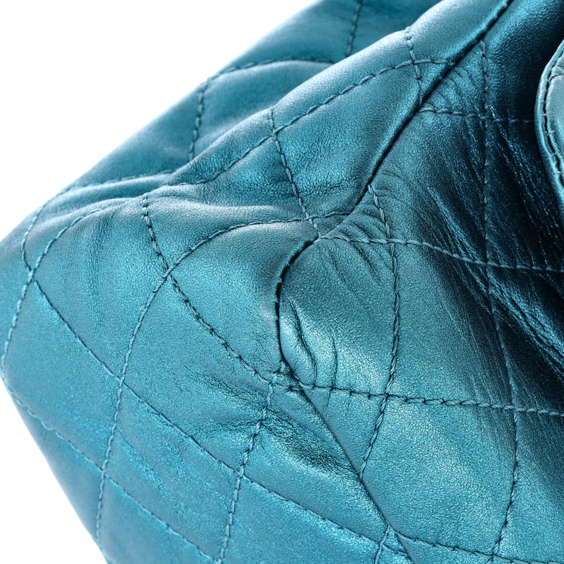 Reissue 2.55 Flap Bag Quilted Metallic Aged Calfskin 227