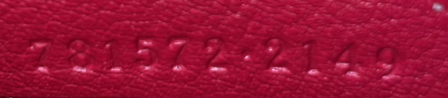 GG Marmont Flap Bag Matelasse Patent Mini