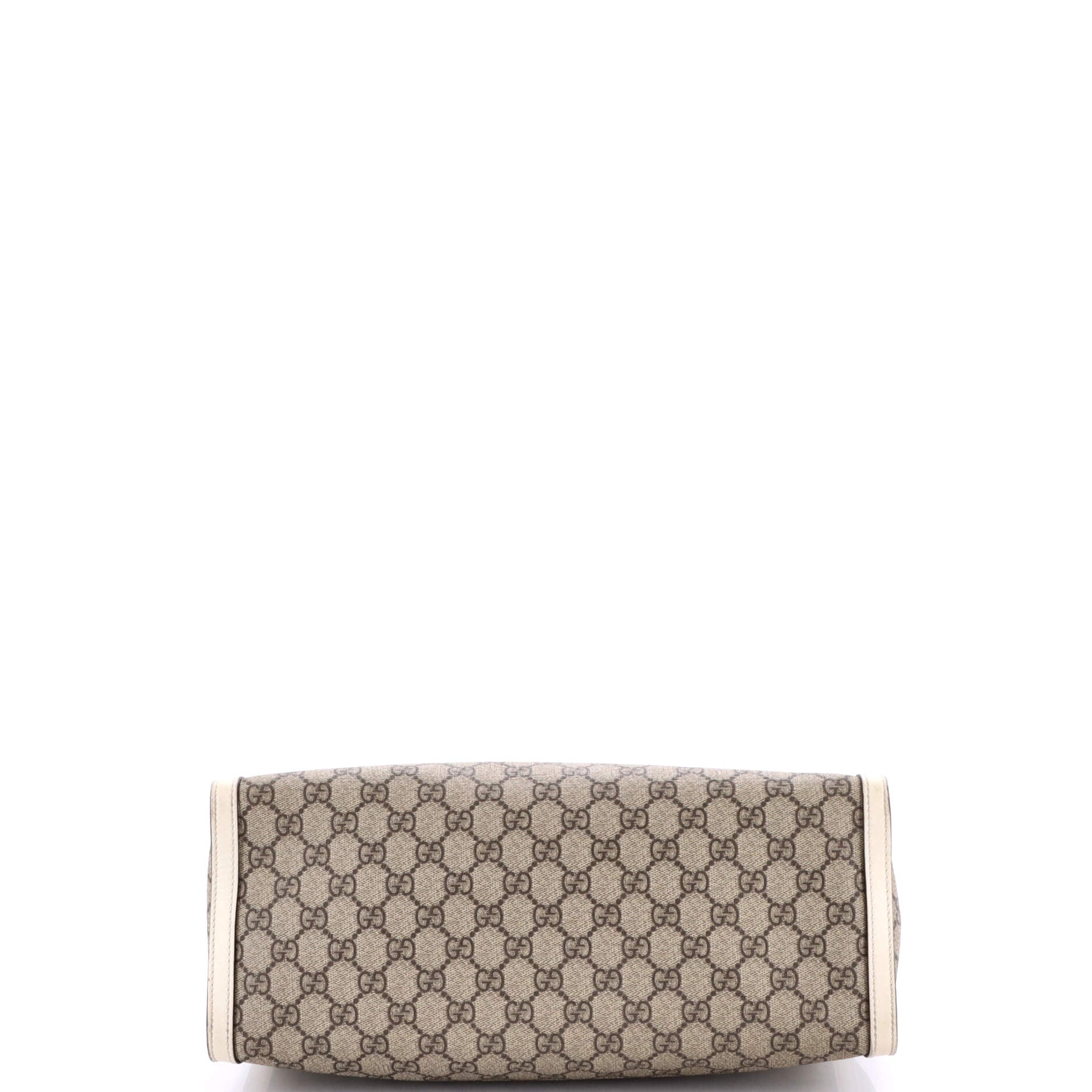 Padlock Chain Tote GG Coated Canvas with Leather Medium