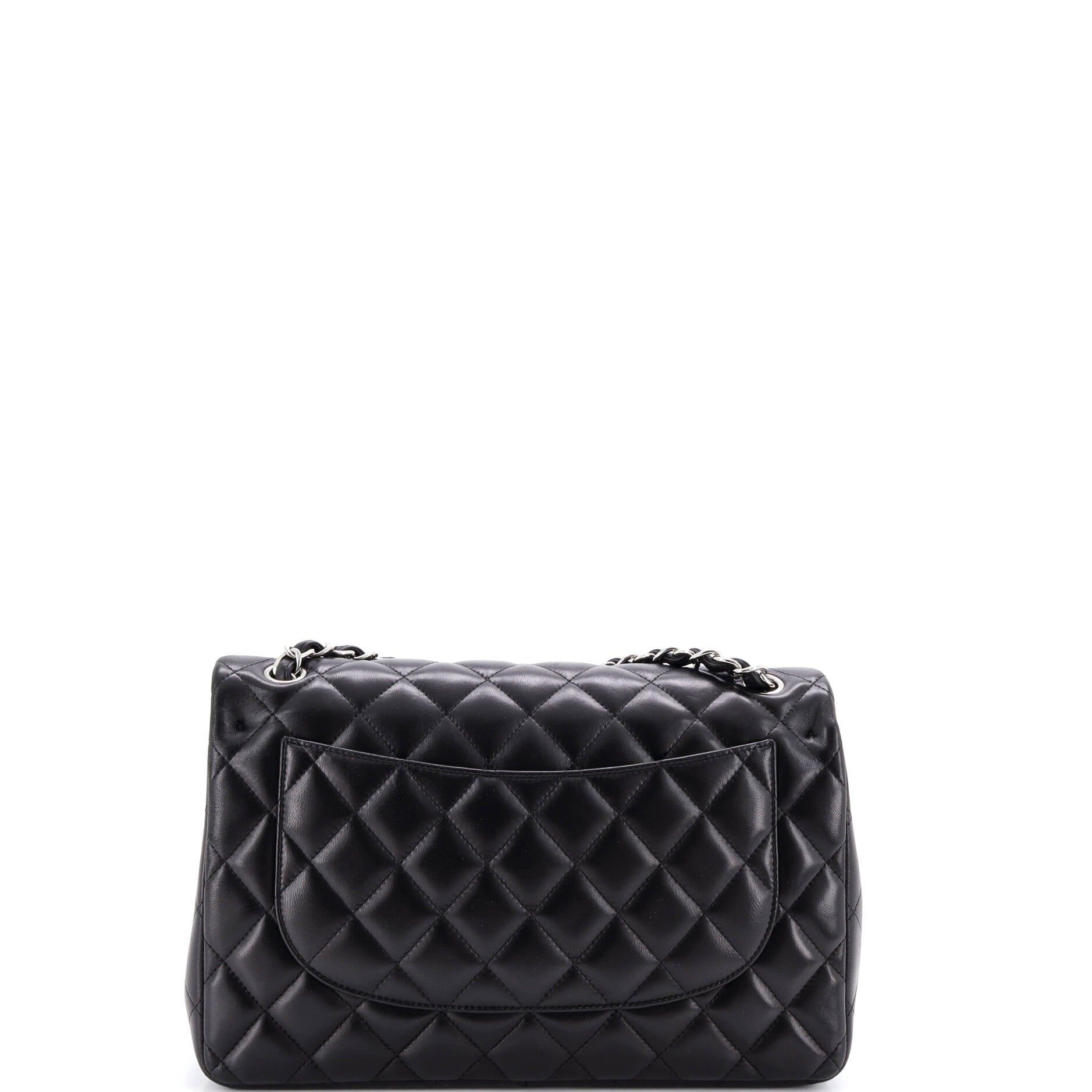 Classic Double Flap Bag Quilted Lambskin Jumbo