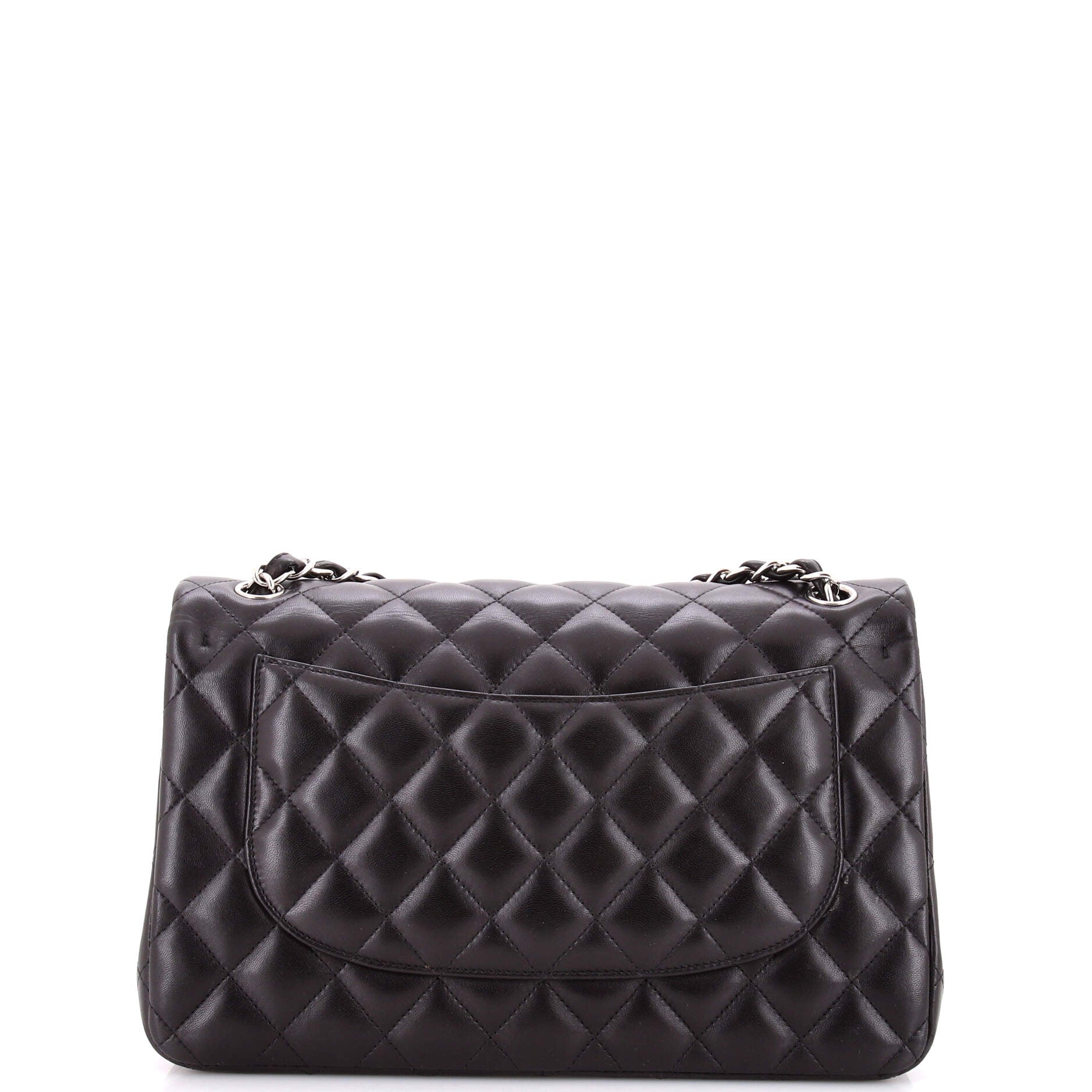 Classic Double Flap Bag Quilted Lambskin Jumbo