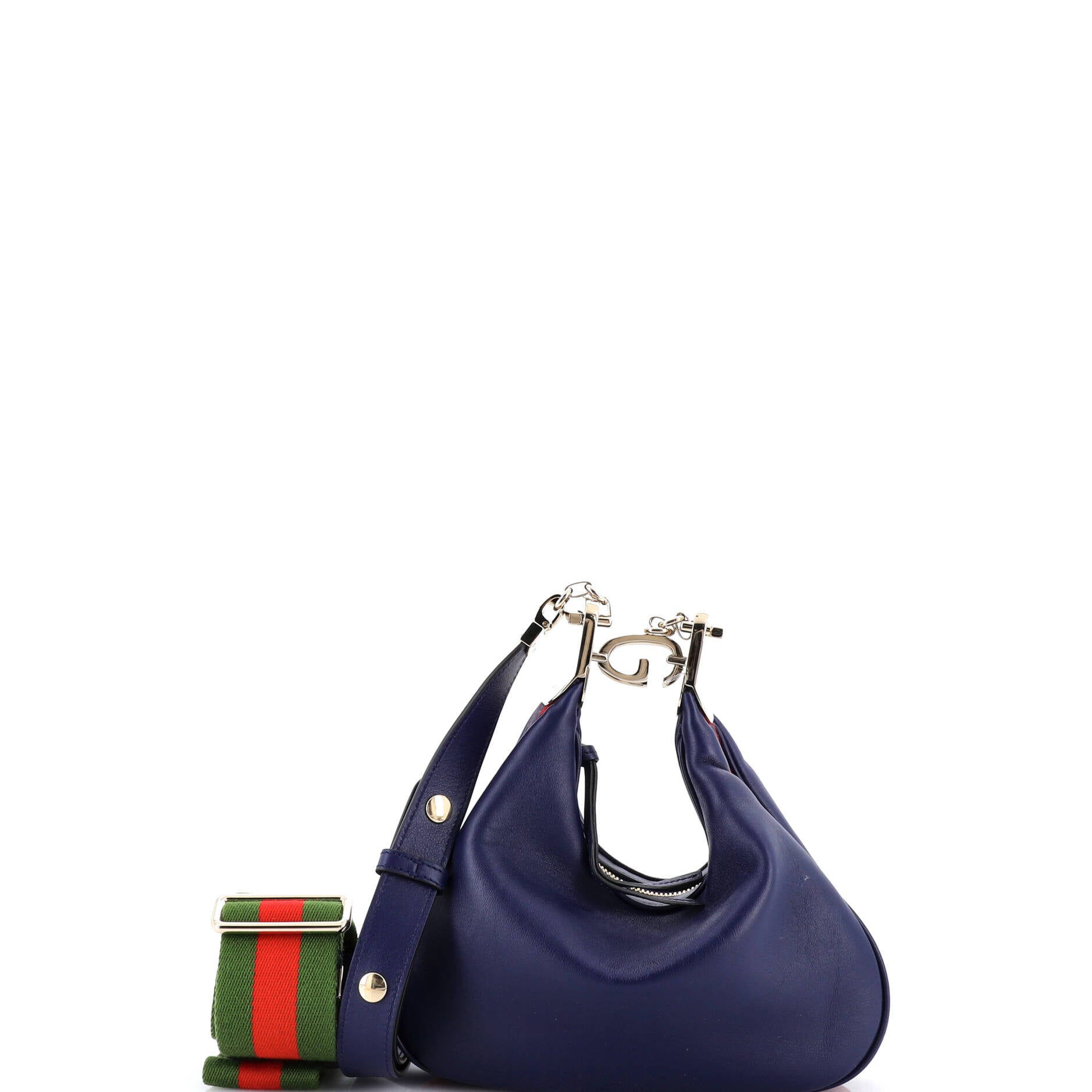 Attache Shoulder Bag Leather Small