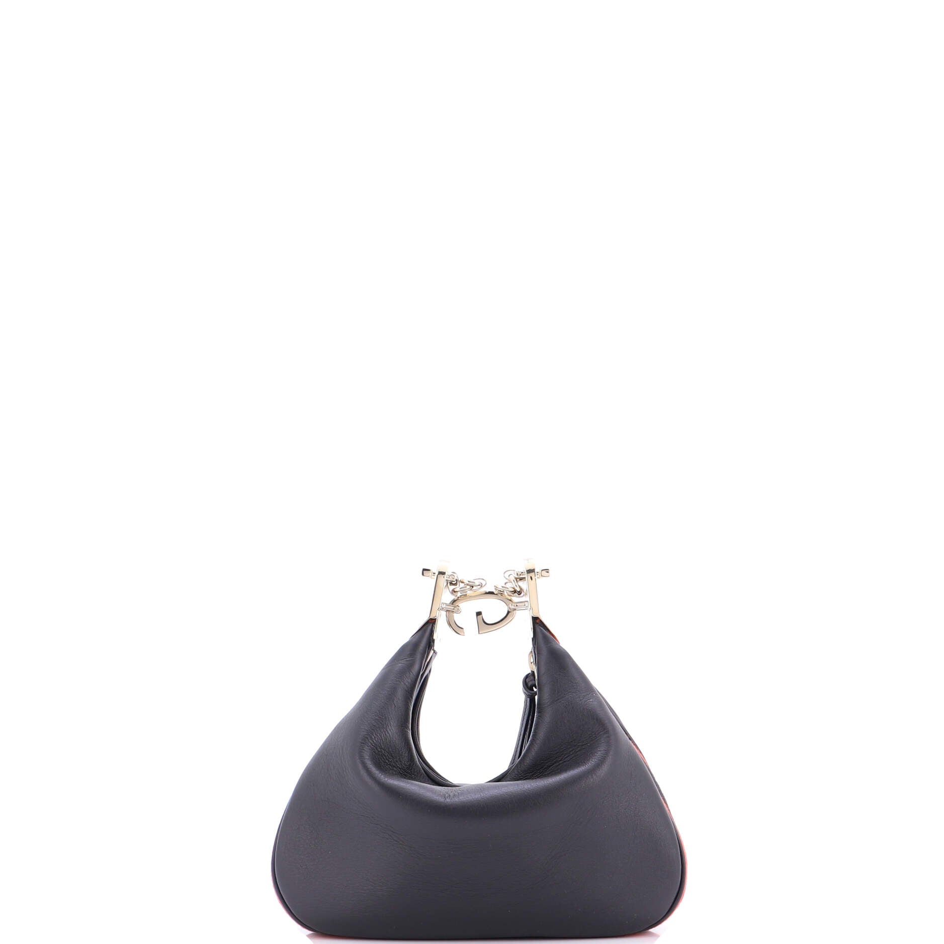 Attache Shoulder Bag Leather Small