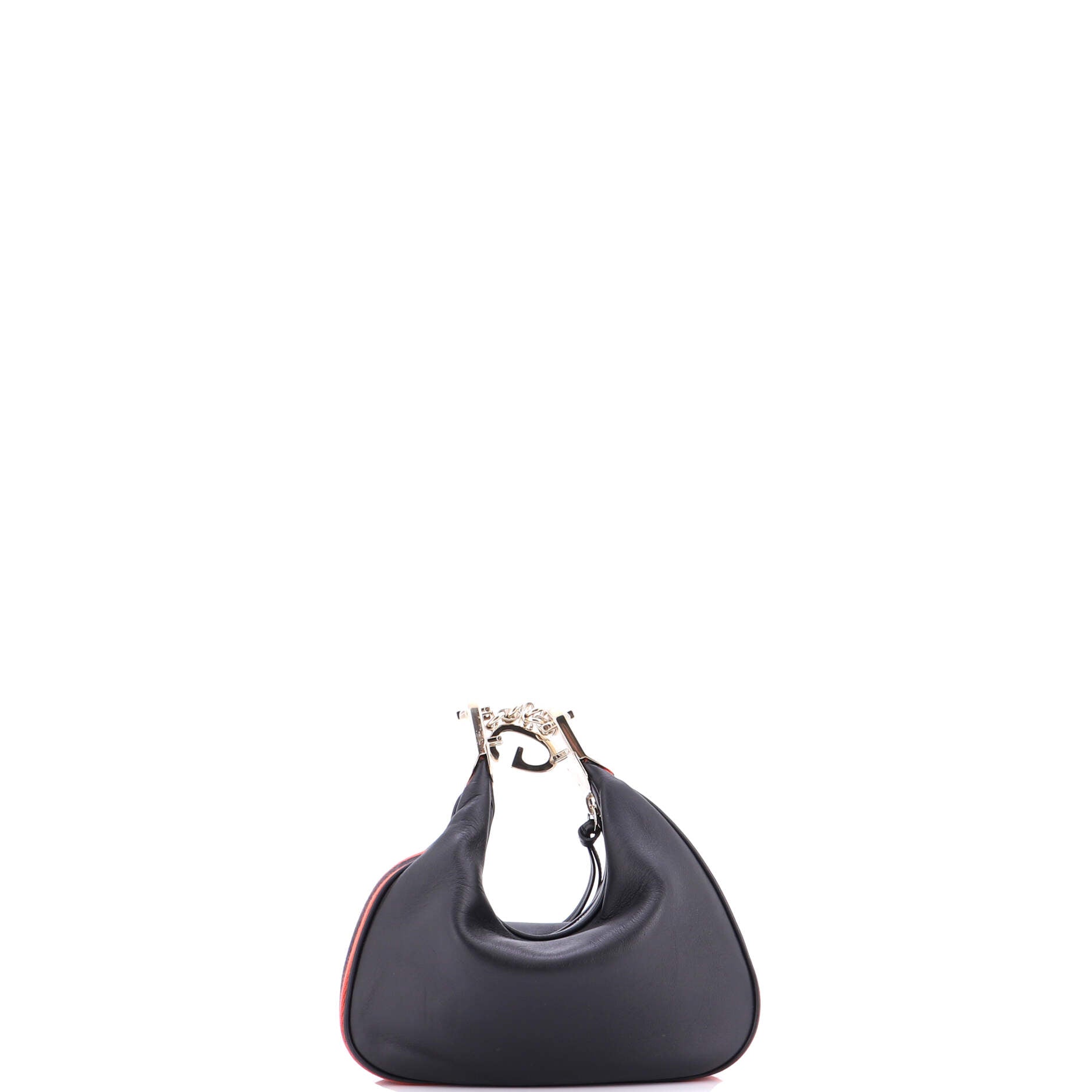 Attache Shoulder Bag Leather Small