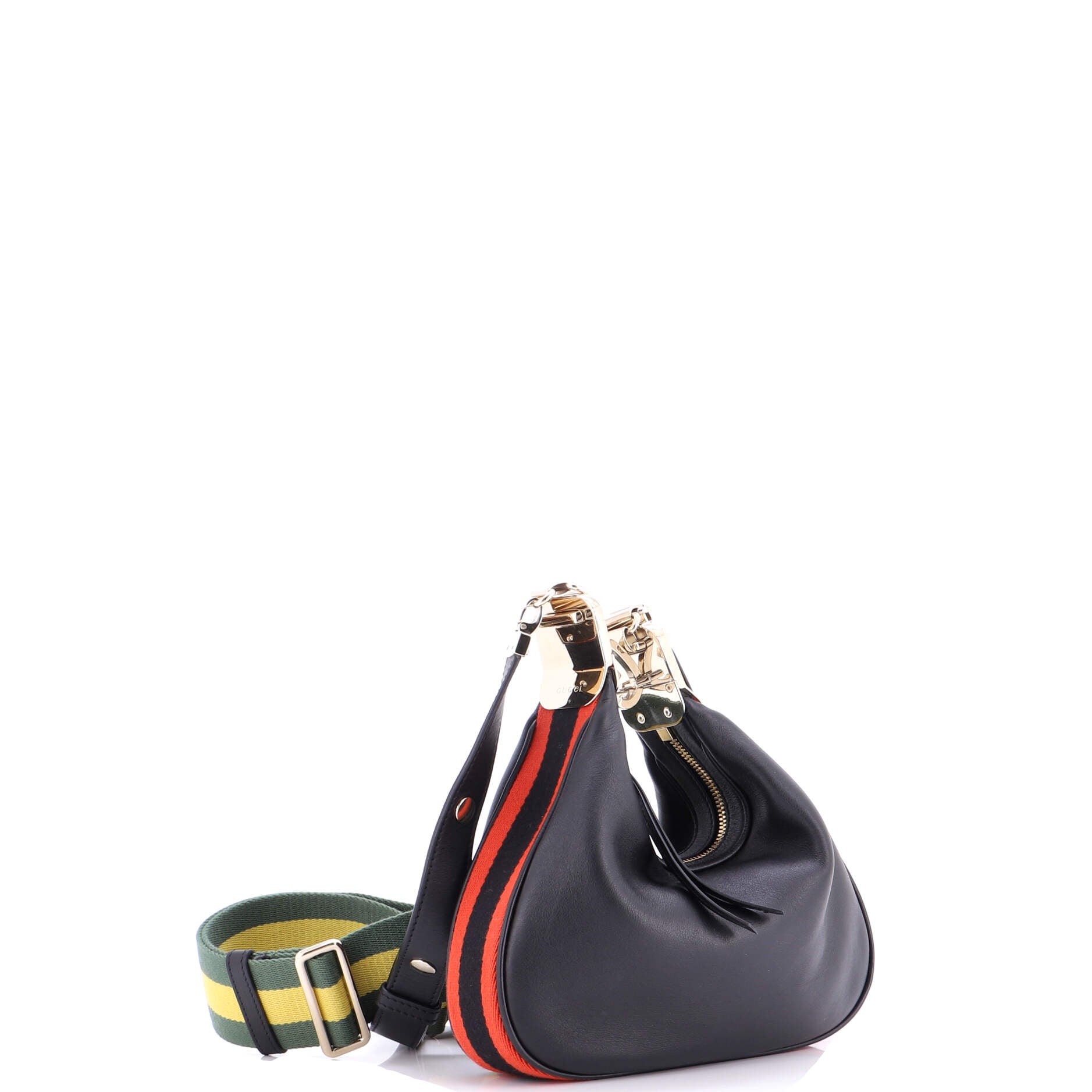 Attache Shoulder Bag Leather Small
