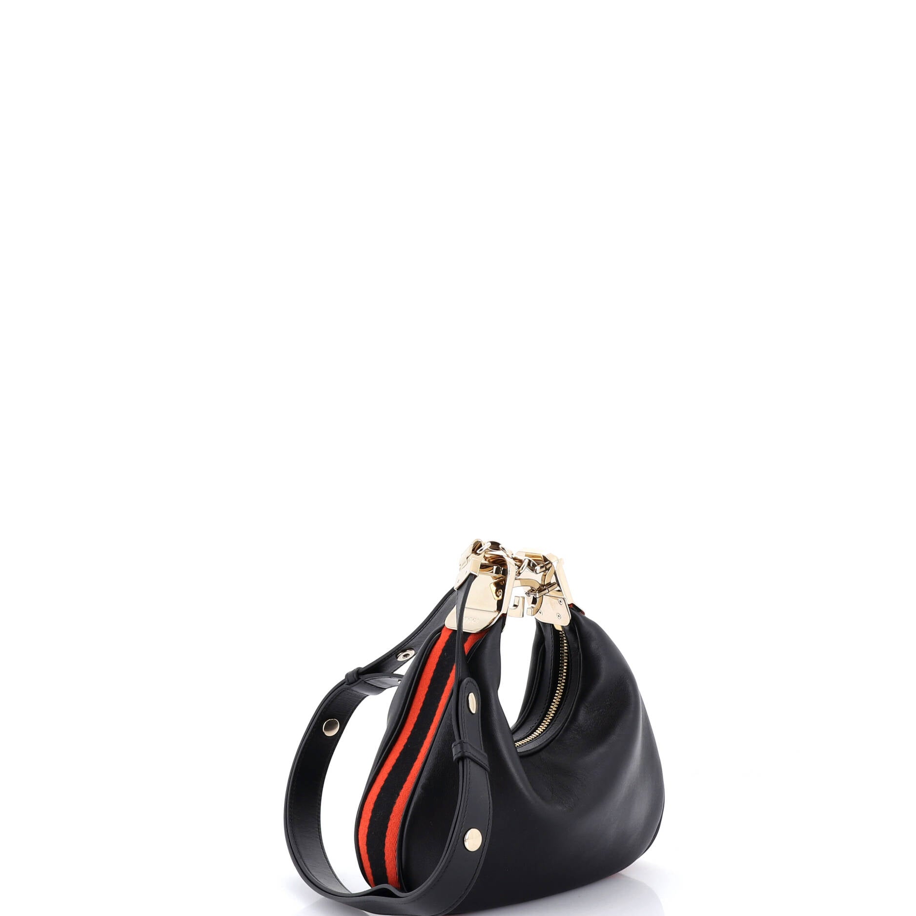 Attache Shoulder Bag Leather Small