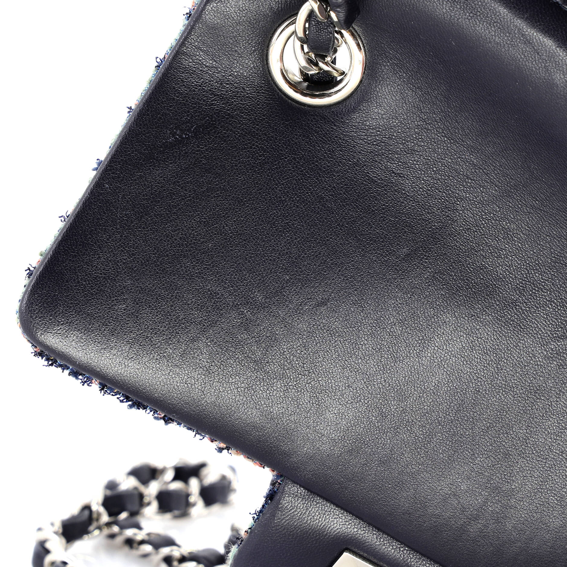 Classic Single Flap Bag Quilted Tweed Mini