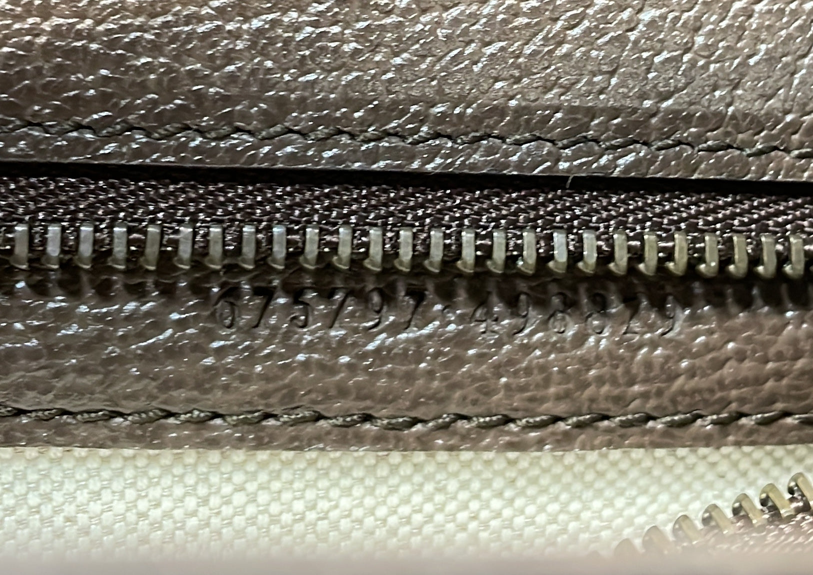 Bamboo 1947 Top Handle Bag Jumbo GG Canvas Small
