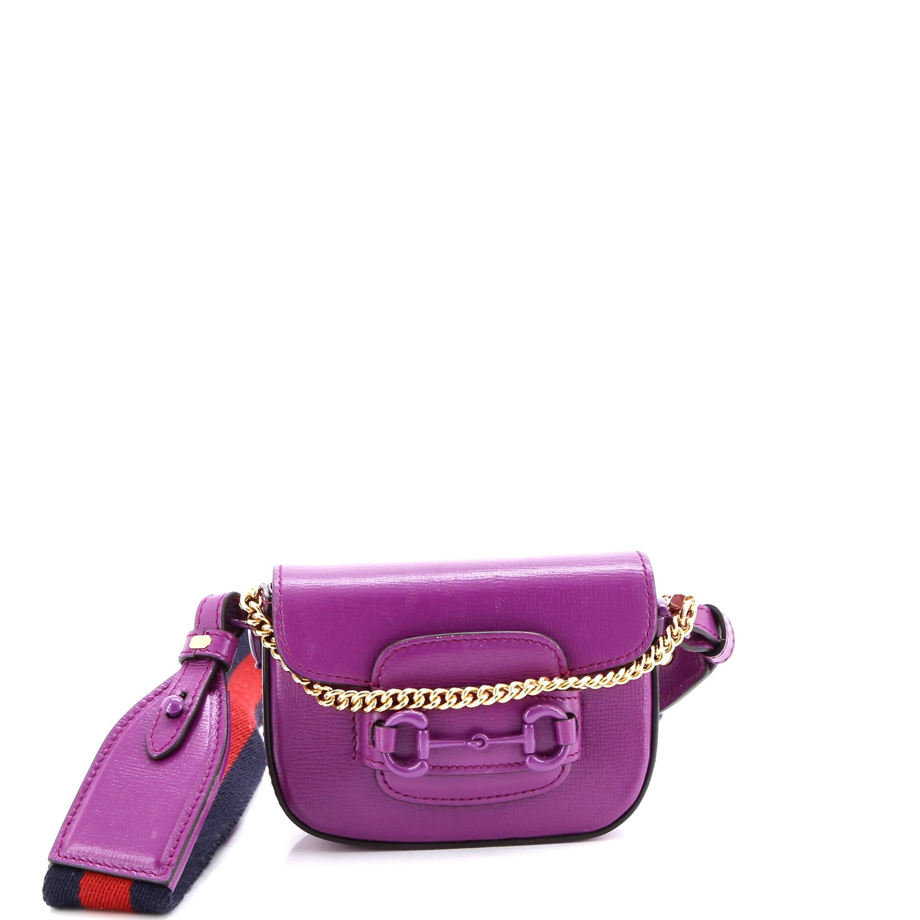 Horsebit 1955 Shoulder Bag Leather Super Mini
