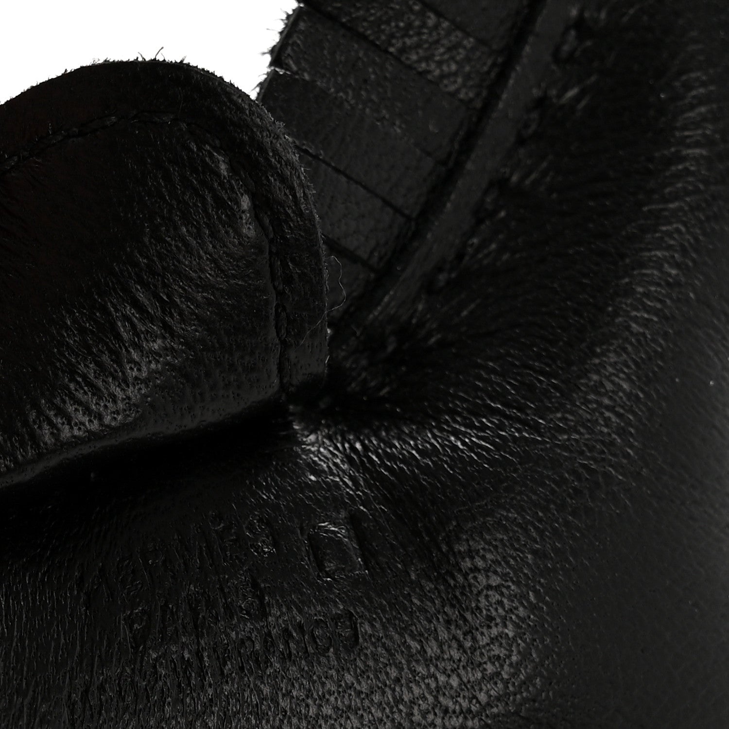 Milo Lambskin Matte Alligator Touch Grigri Rodeo Horse Bag Charm PM So Black