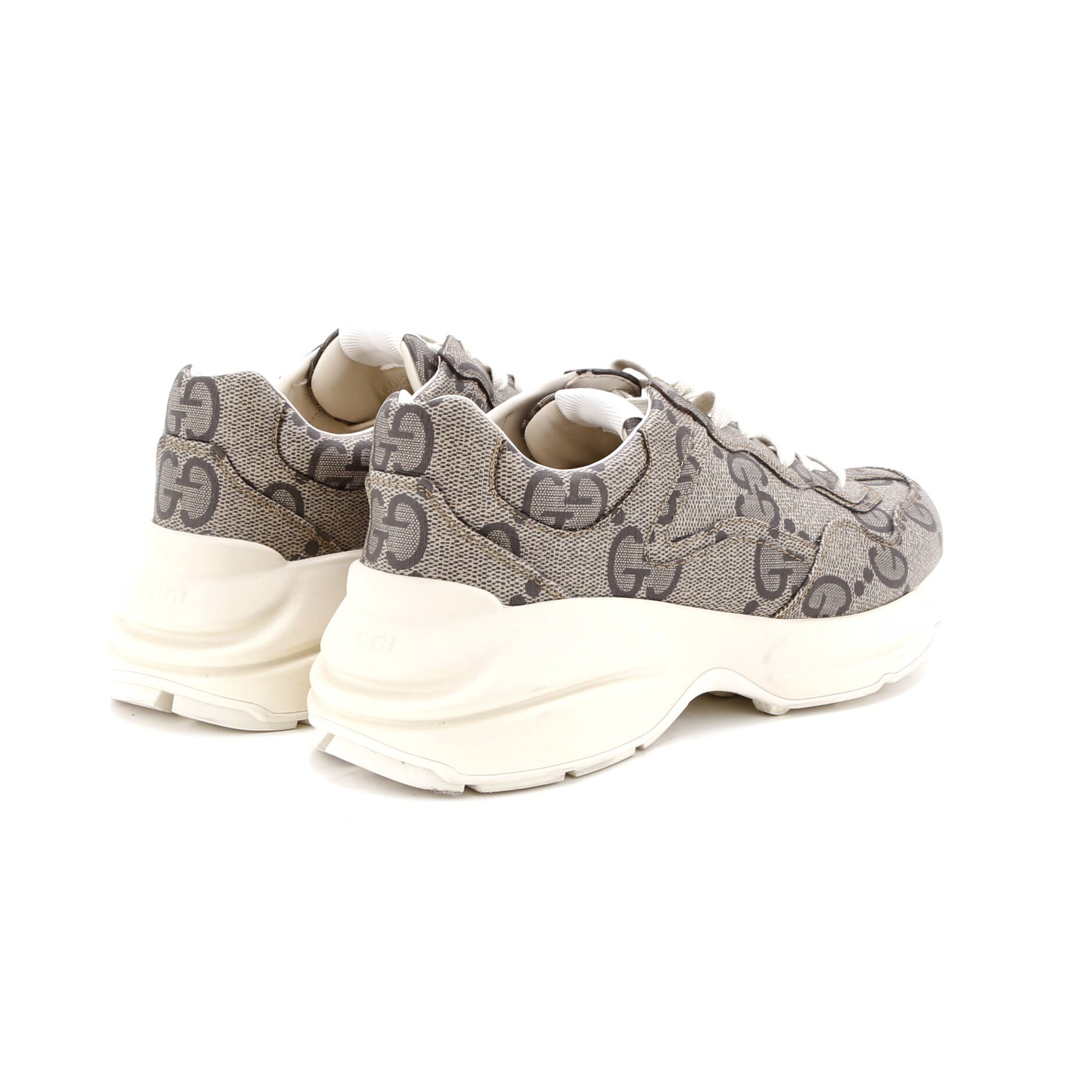 Rhyton Sneakers Jumbo GG Coated Canvas