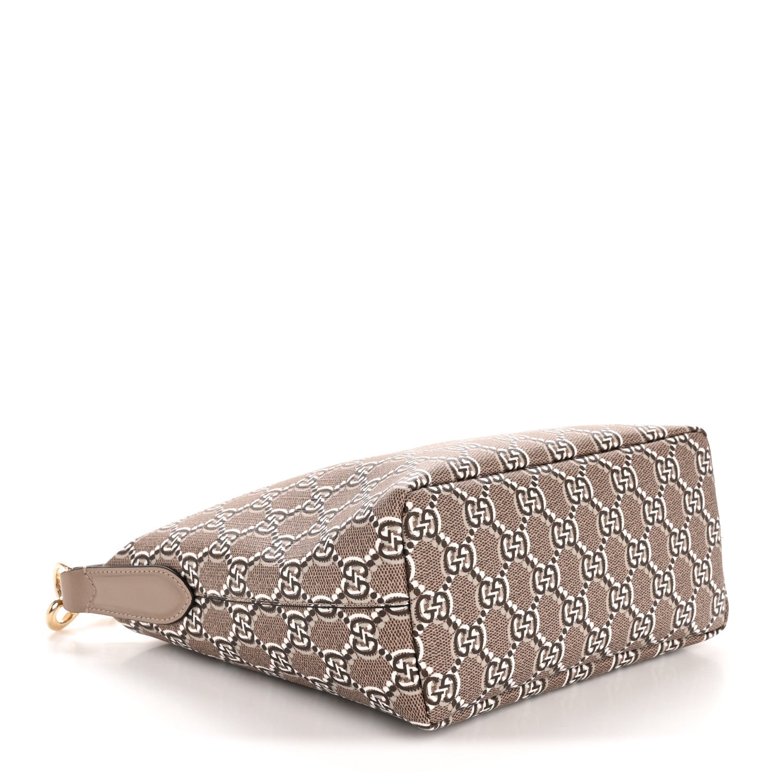GG Shadow Monogram Super Mini Ophidia Shoulder Bag Taupe