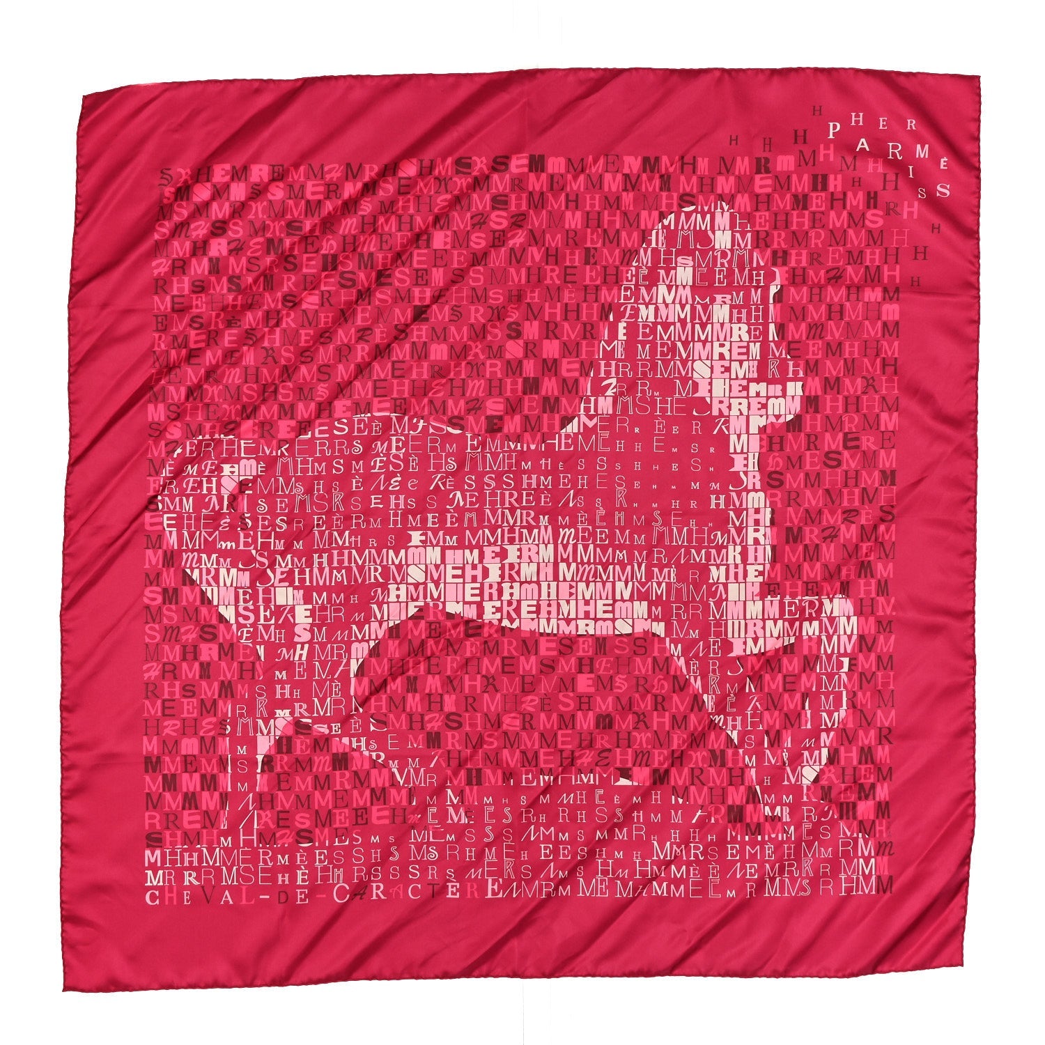 Silk Cheval De Caractere Scarf 90