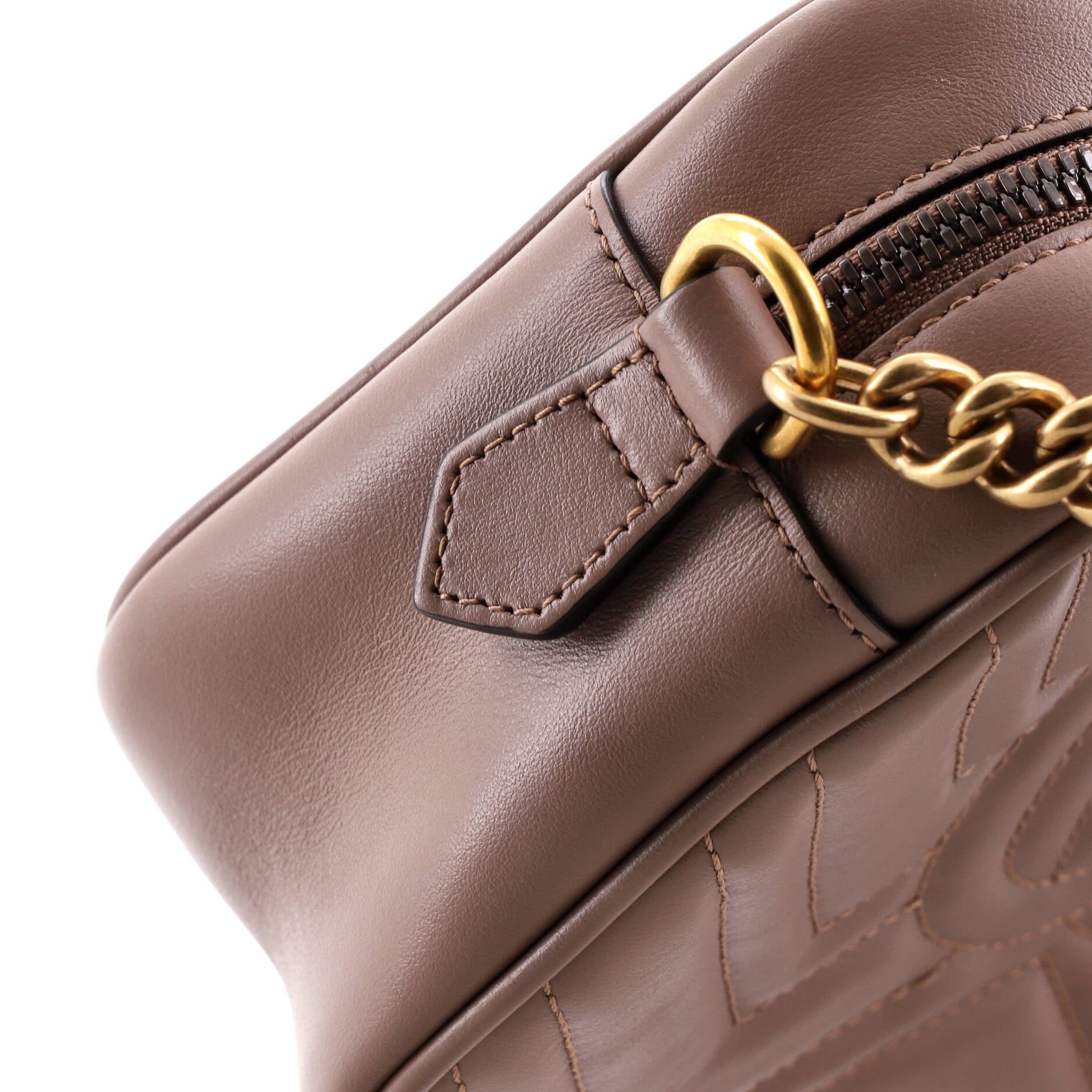 GG Marmont Shoulder Bag Matelasse Leather Small