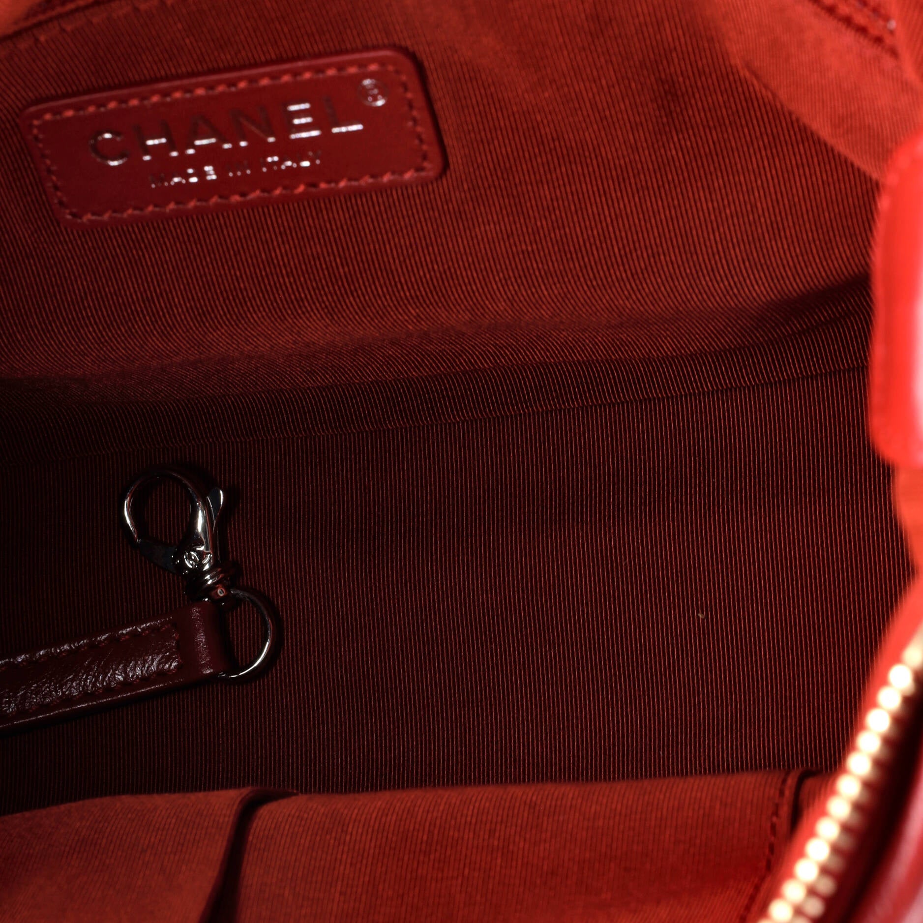 Gabrielle Hobo with Logo Handle Quilted Aged Calfskin Medium