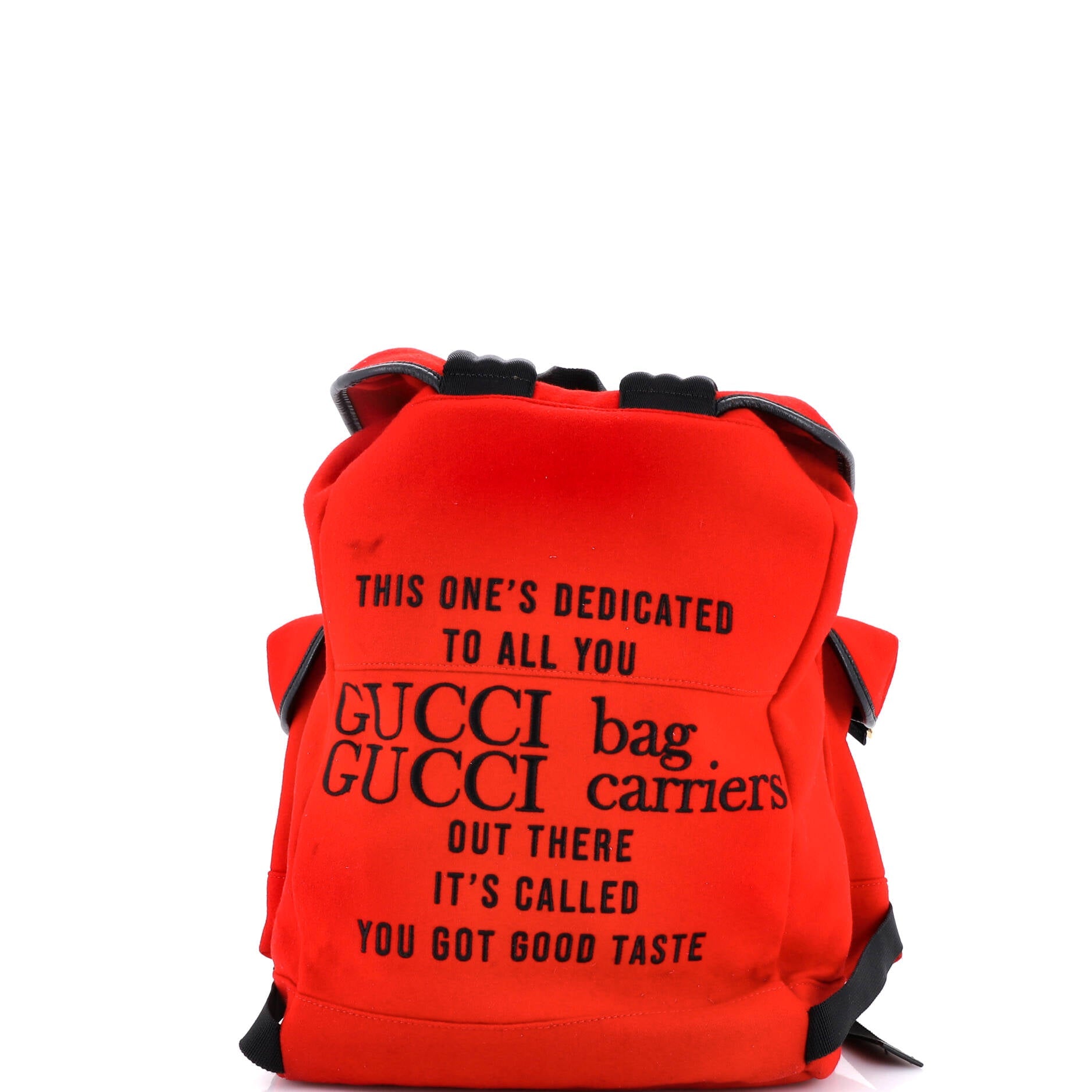 Aria 100th Anniversary Off The Grid Backpack Embroidered Felt with Leather