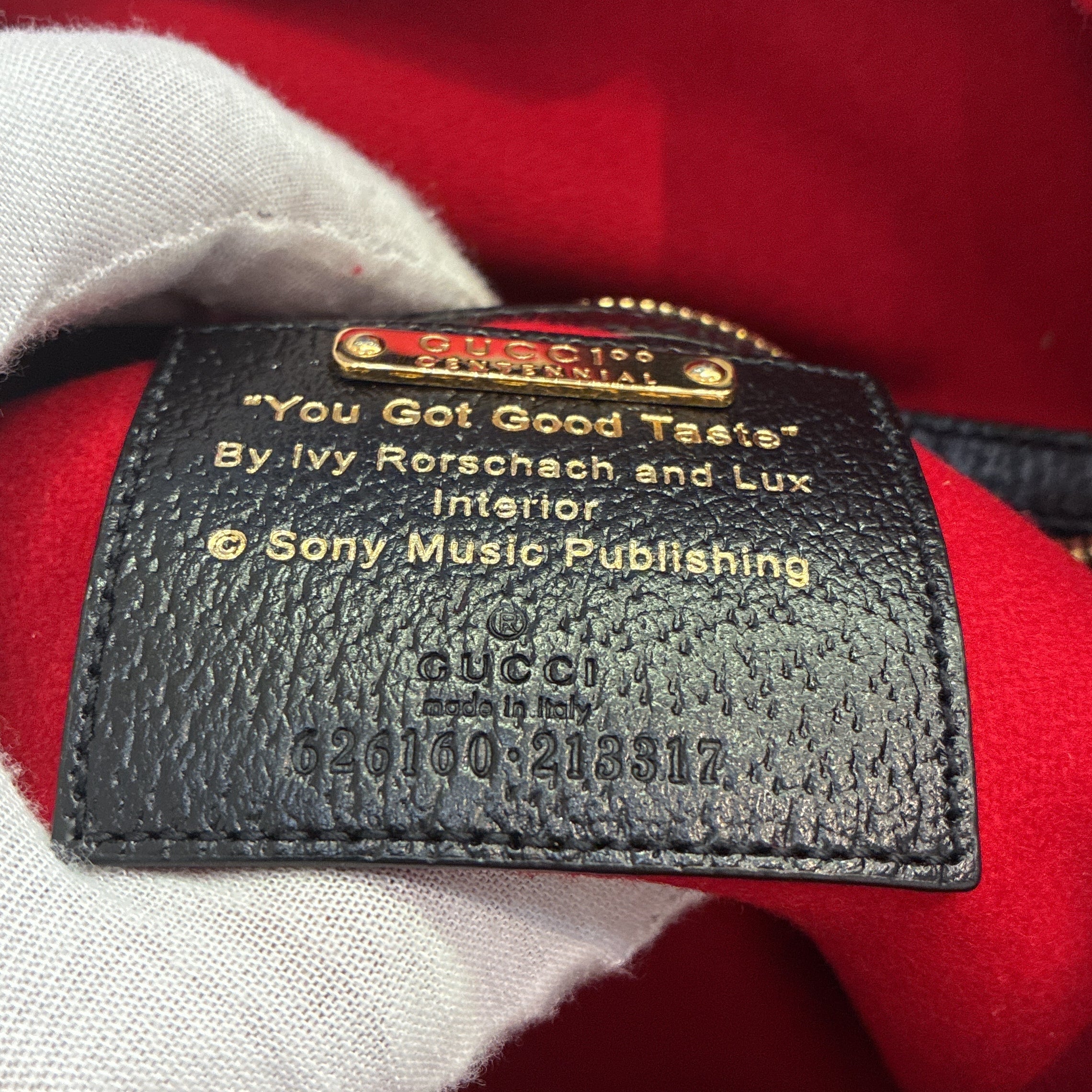 Aria 100th Anniversary Off The Grid Backpack Embroidered Felt with Leather