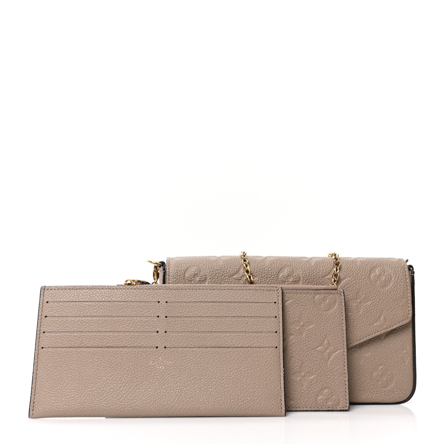 Empreinte Pochette Felicie Chain Wallet Tourterelle