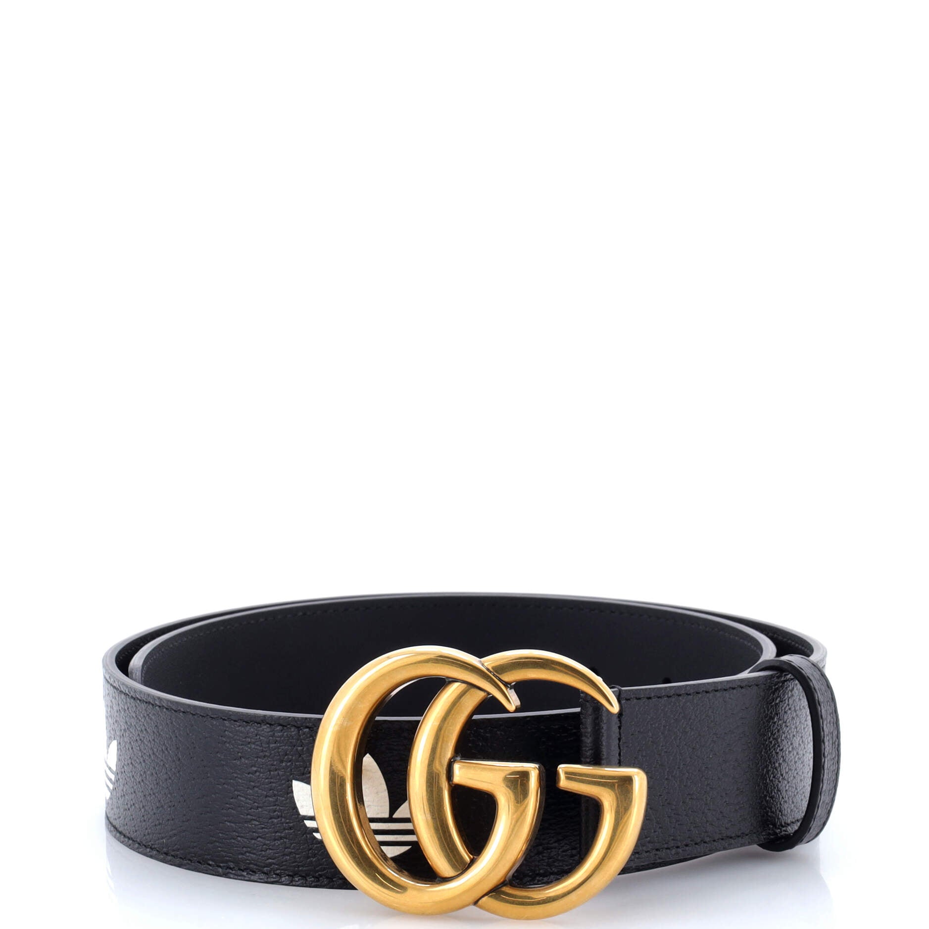 x adidas GG Marmont Belt Printed Leather