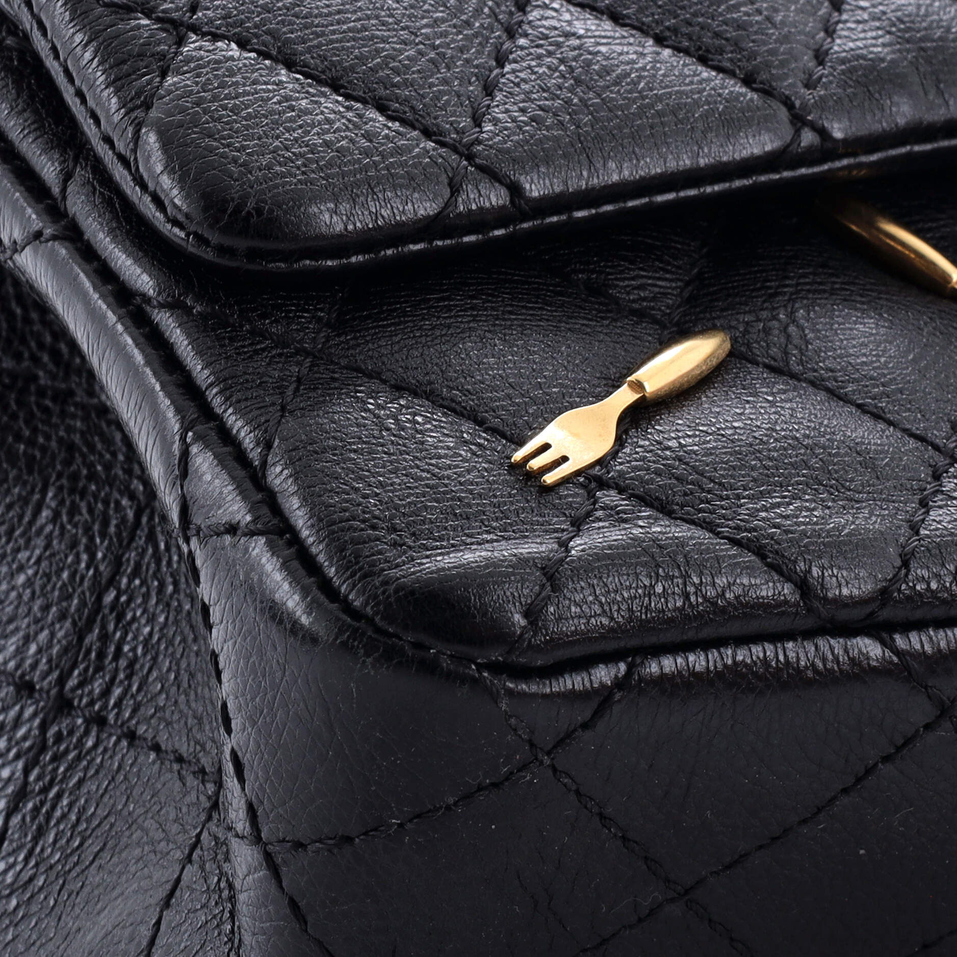 Brasserie Charms Reissue 2.55 Flap Bag Quilted Calfskin 225