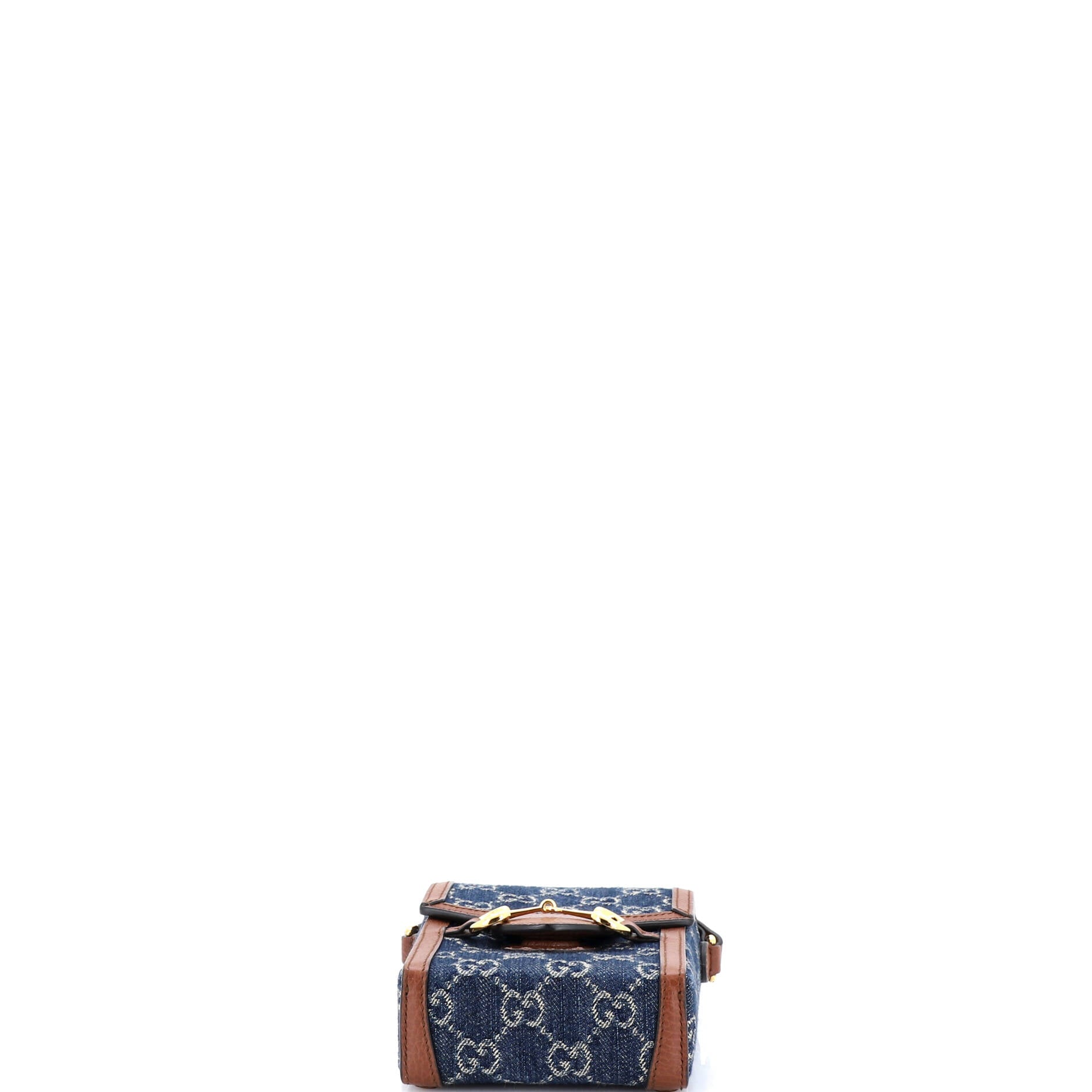Horsebit 1955 Crossbody Bag GG Denim Mini