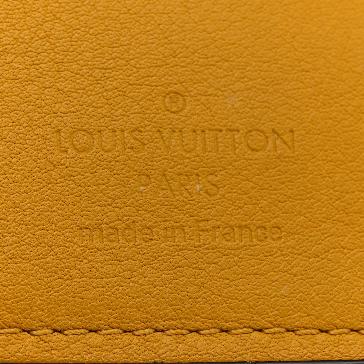 Taurillon Brazza Wallet Ocre