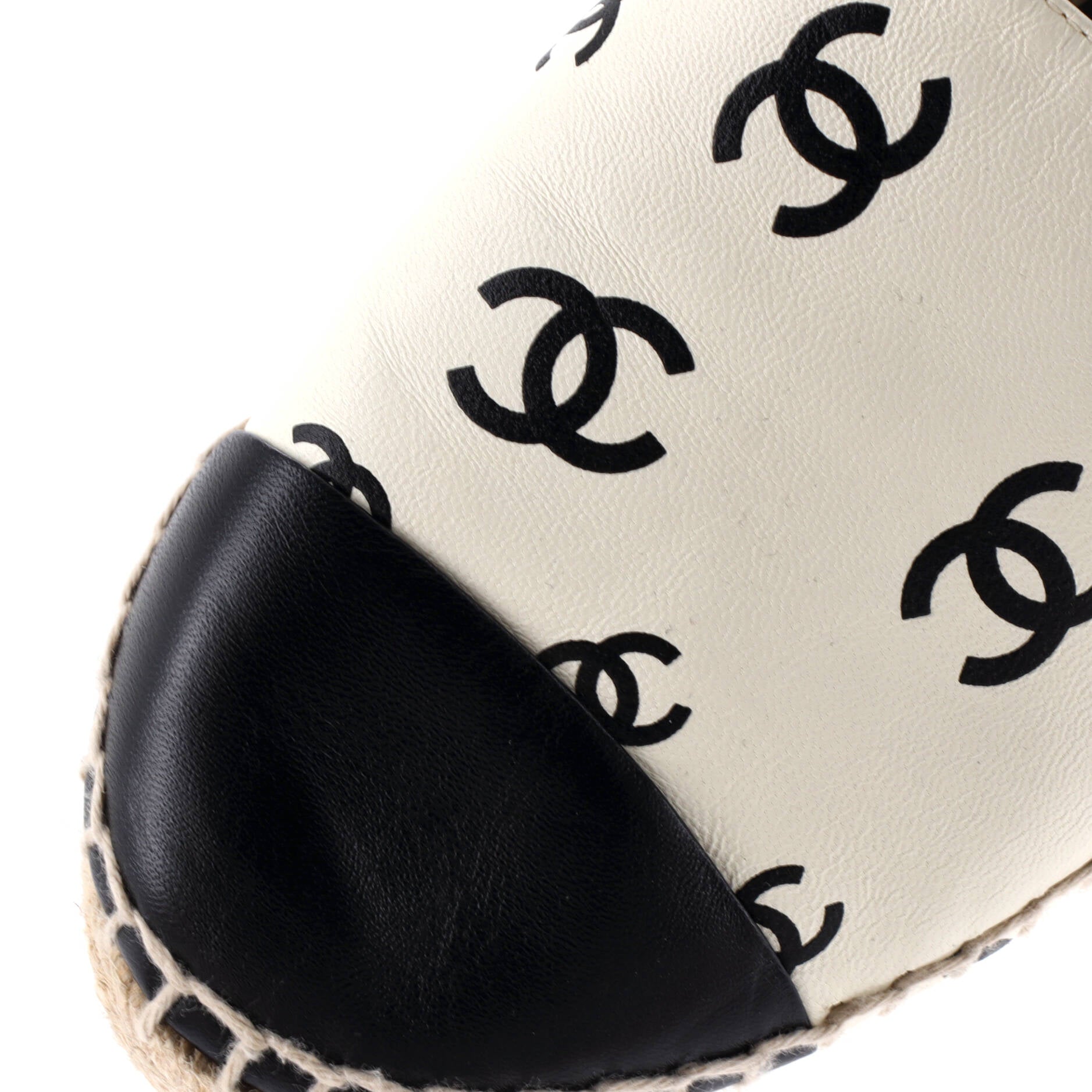 Women's All Over CC Cap Toe Espadrilles Printed Leather