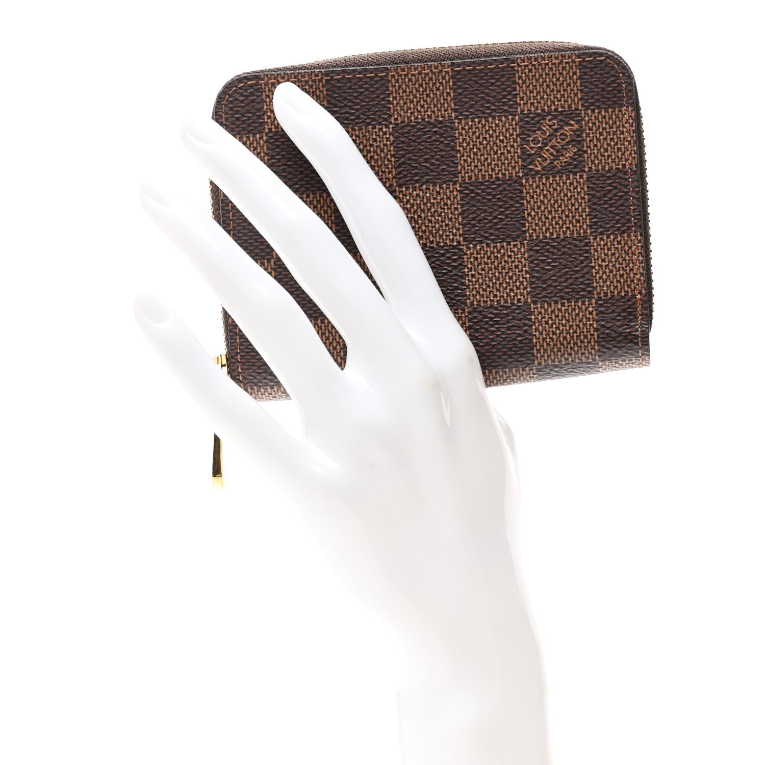 Damier Ebene Zippy Coin Purse