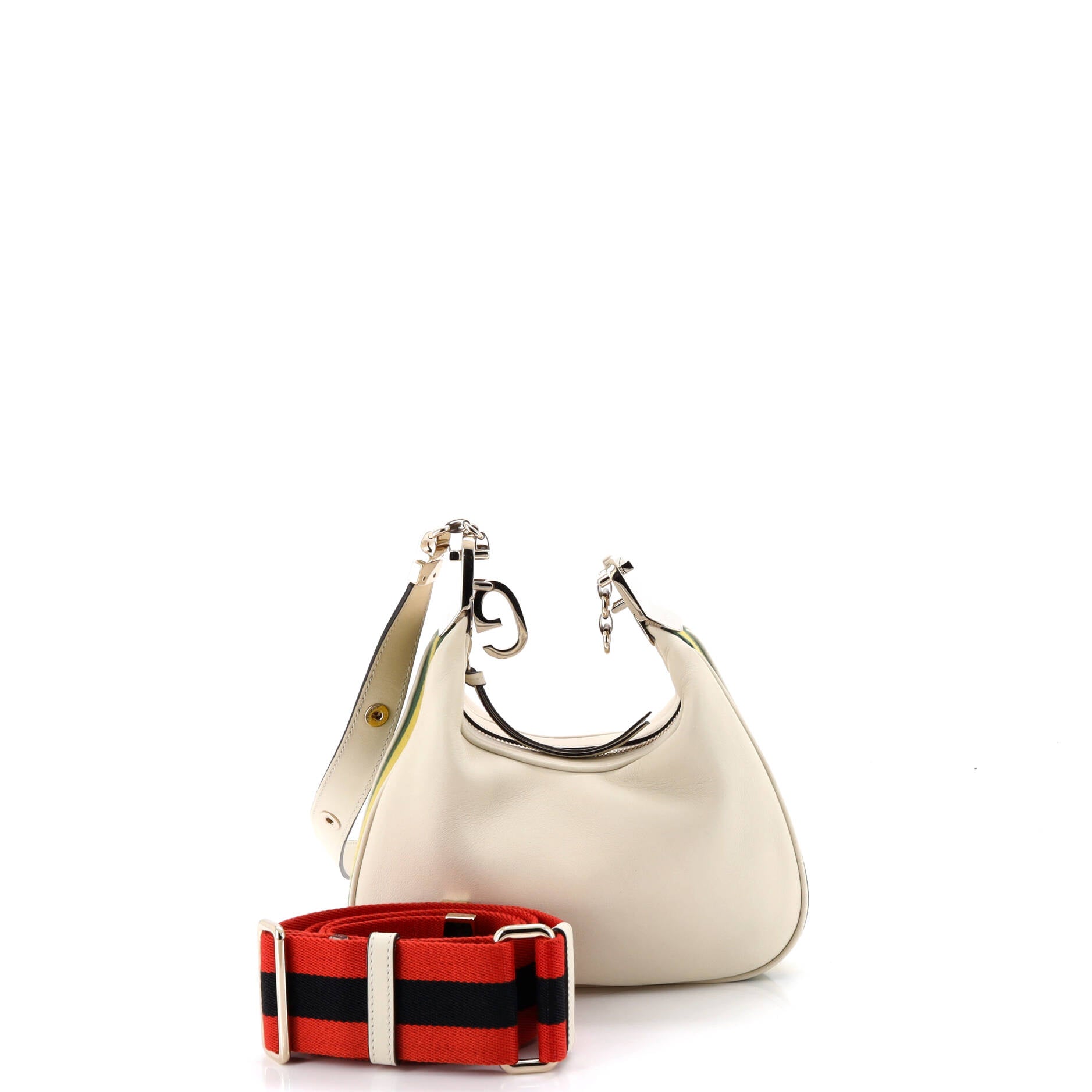 Attache Shoulder Bag Leather Small