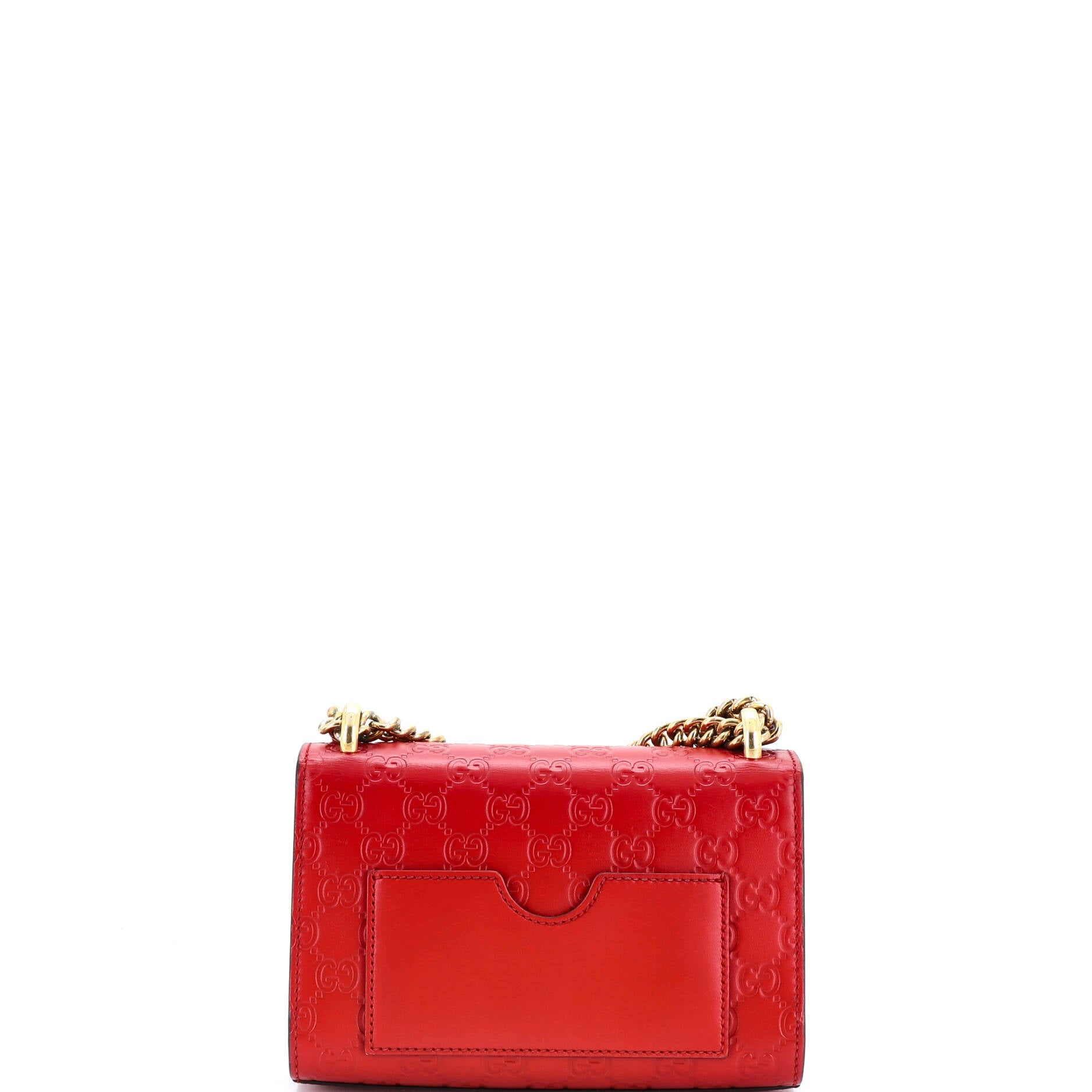 Padlock Shoulder Bag Guccissima Leather Small