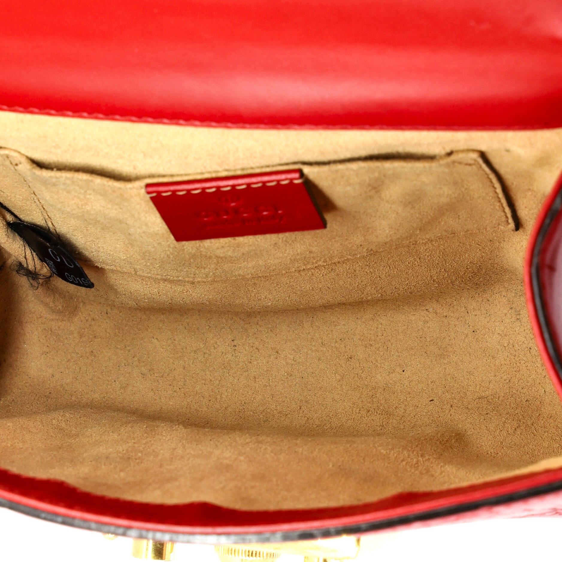 Padlock Shoulder Bag Guccissima Leather Small