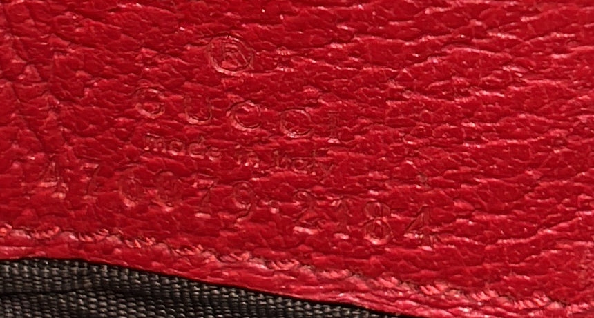 Queen Margaret Chain Wallet GG Coated Canvas Mini