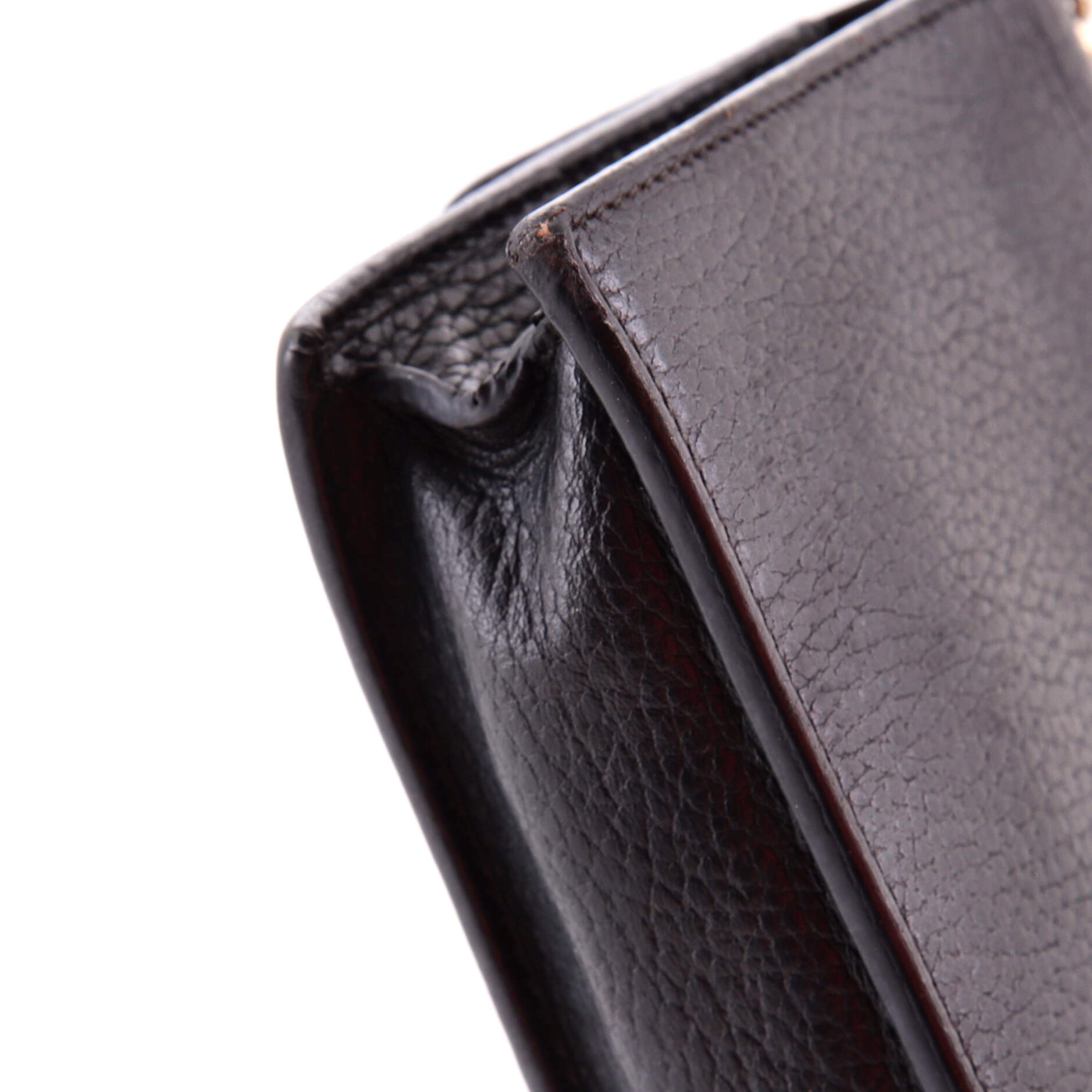 Interlocking Wallet on Chain Leather