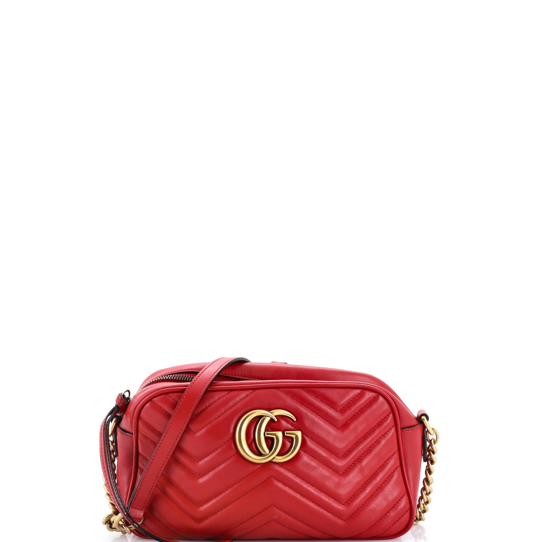GG Marmont Shoulder Bag Matelasse Leather Small