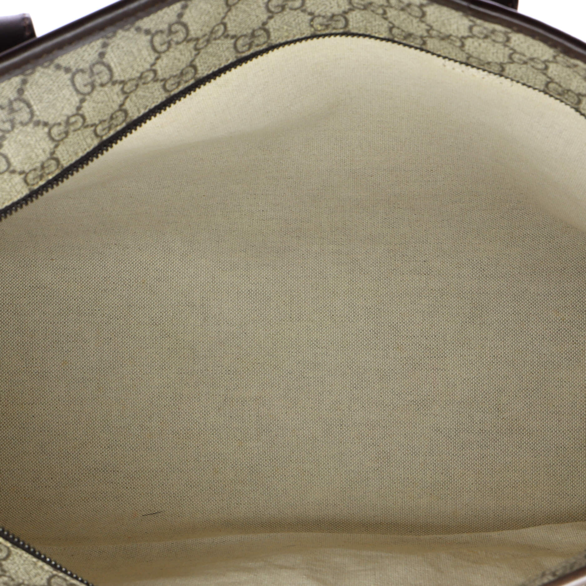 Plus Tote GG Coated Canvas with Leather Large