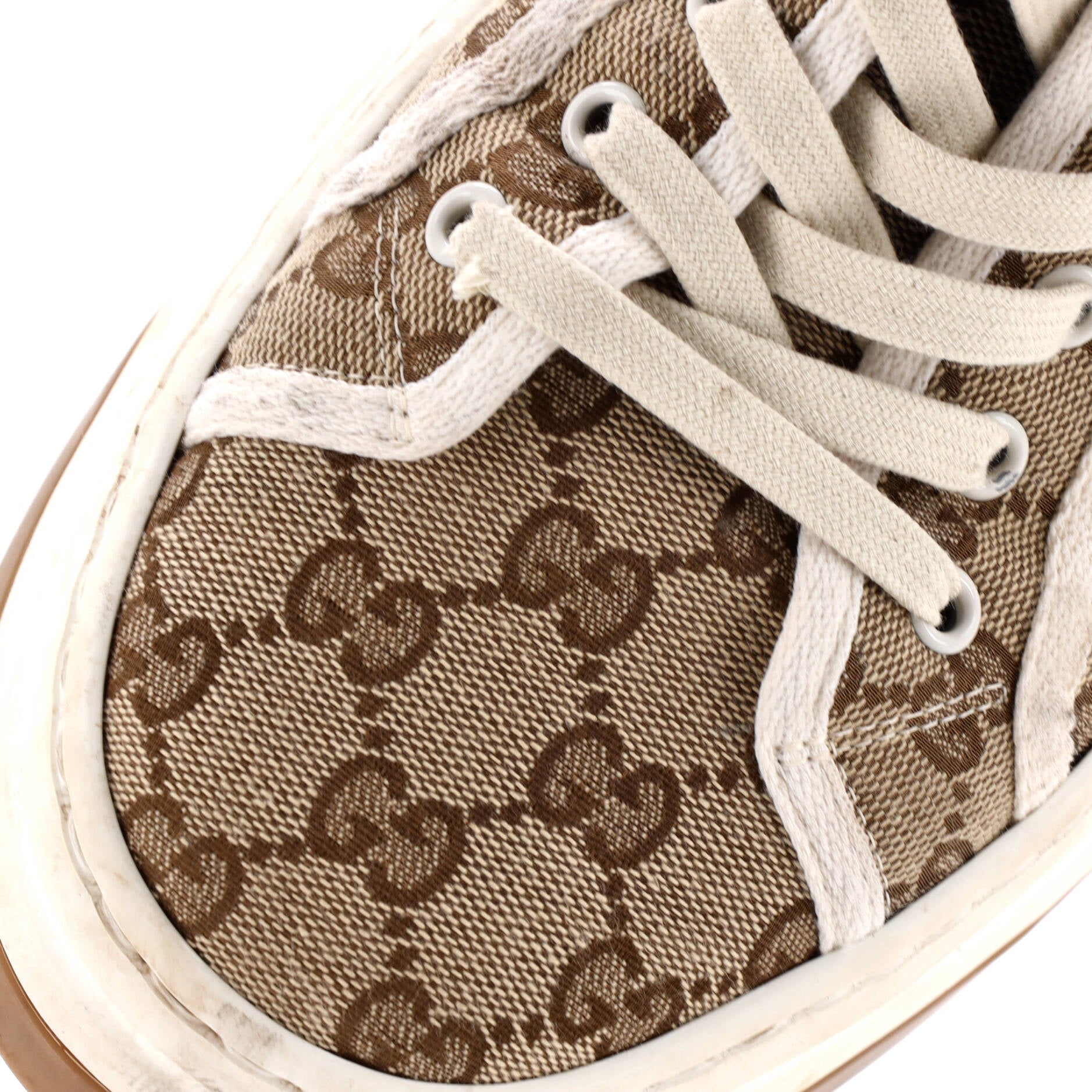 Women's Tennis Trek Sneakers GG Canvas