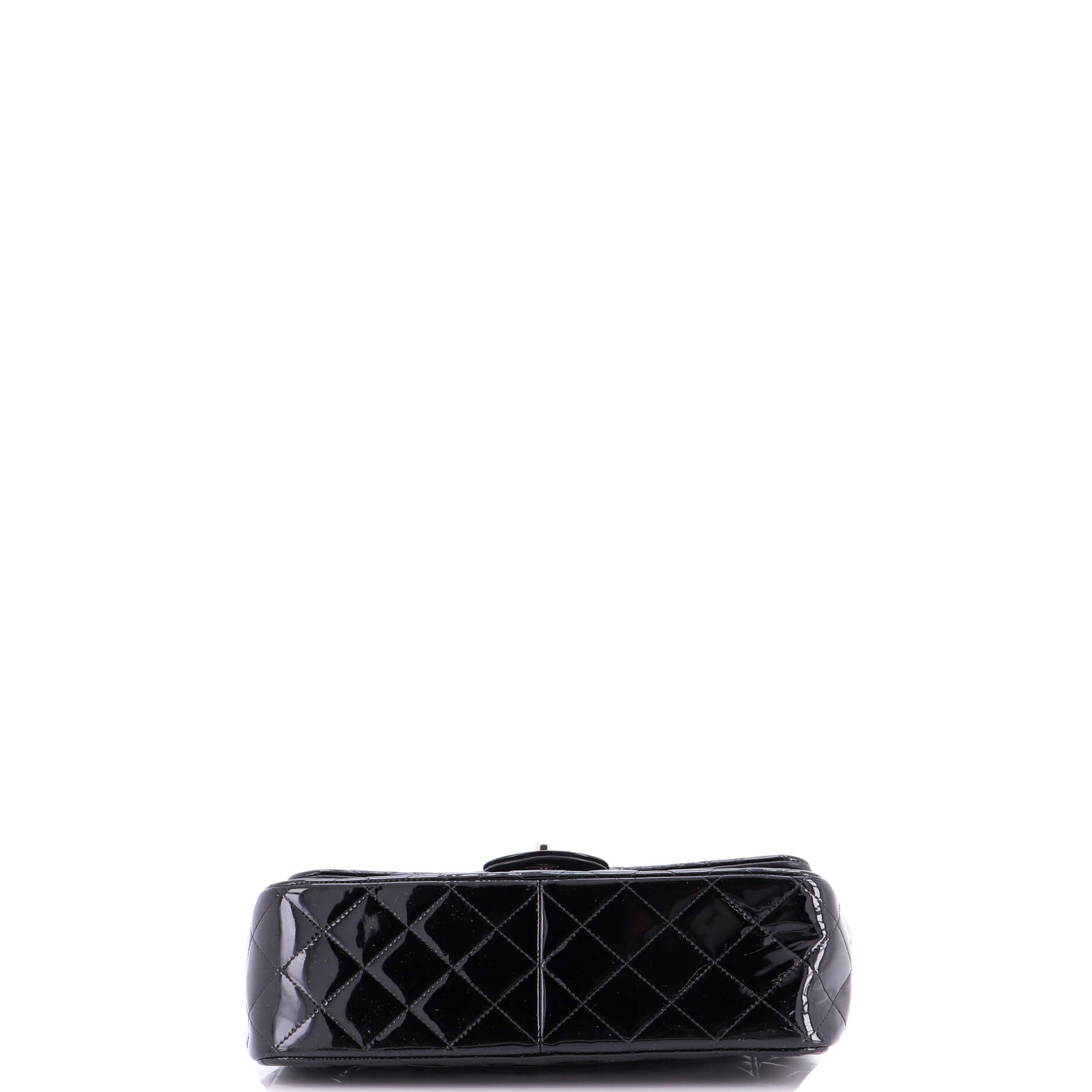 Classic Double Flap Bag Quilted Patent Jumbo