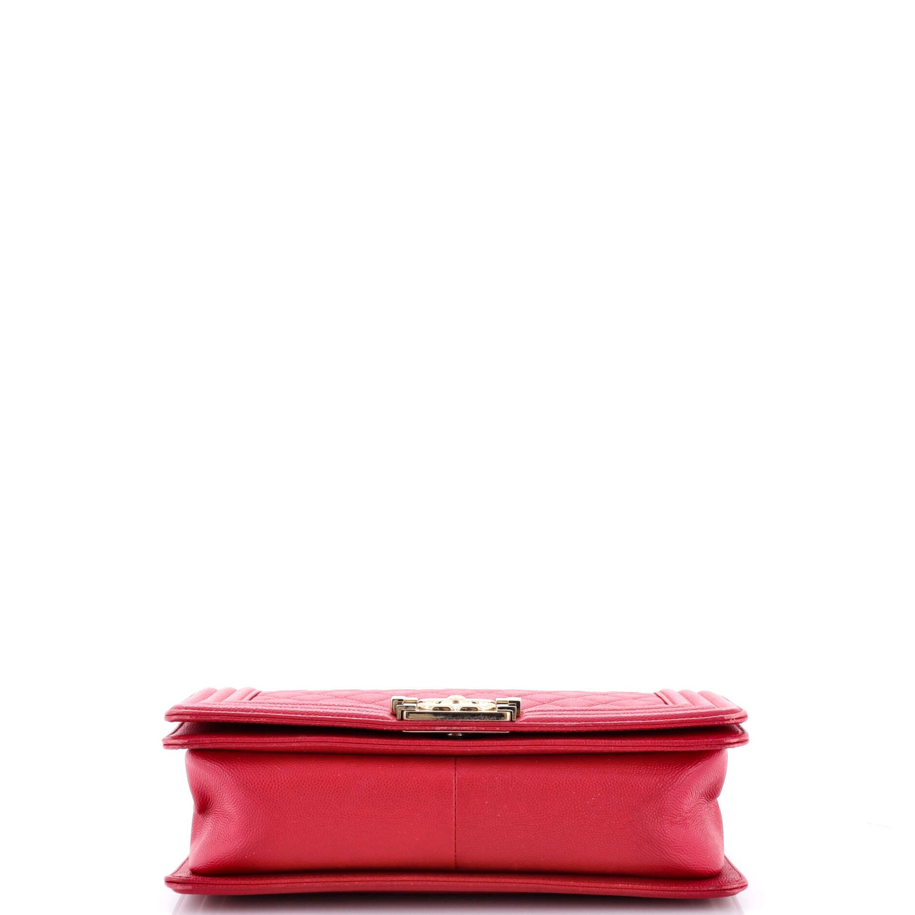 Boy Flap Bag Quilted Caviar New Medium
