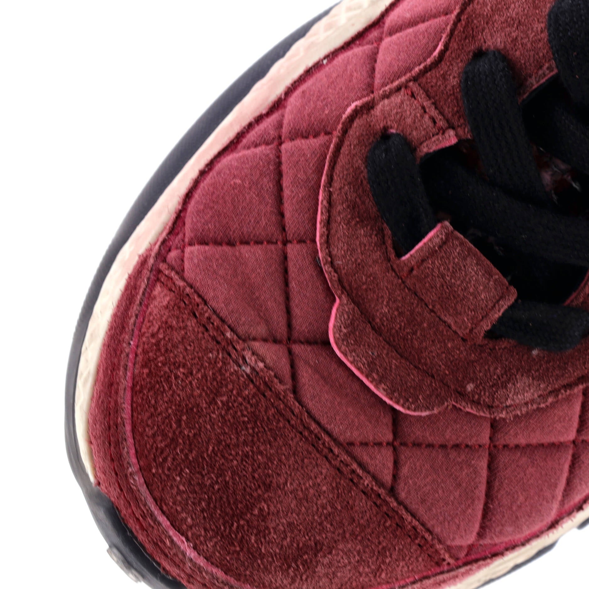 Women's Coco Neige CC Sneakers Quilted Suede and Tweed